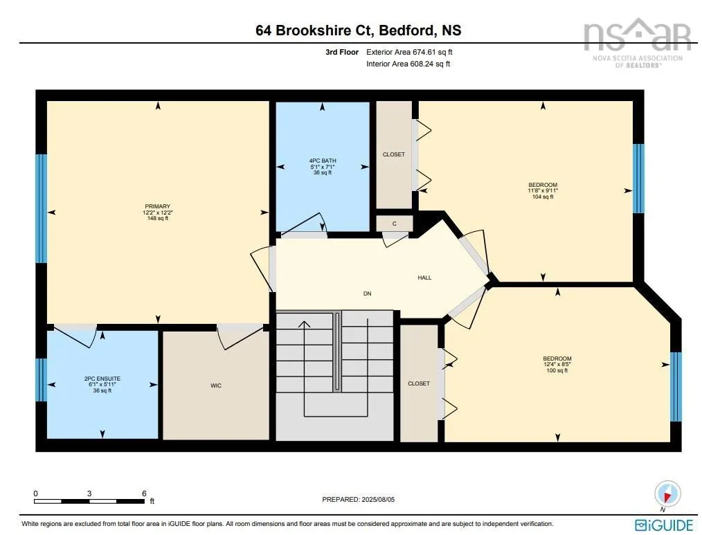 64 Brookshire Court, Bedford, NS B4A 4E2, 3 Bedrooms Bedrooms, ,3 BathroomsBathrooms,Residential,For Sale,Brookshire,202519740