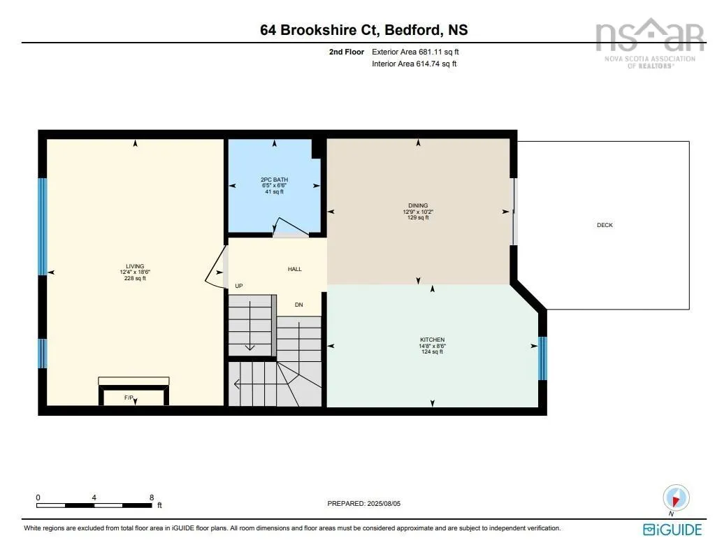 64 Brookshire Court, Bedford, NS B4A 4E2, 3 Bedrooms Bedrooms, ,3 BathroomsBathrooms,Residential,For Sale,Brookshire,202519740