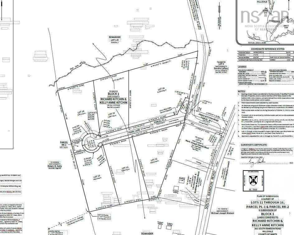 Lot 16 Pearl Lane, Hillsvale, NS B0N 1Z0, ,Land,For Sale,Pearl,202520954