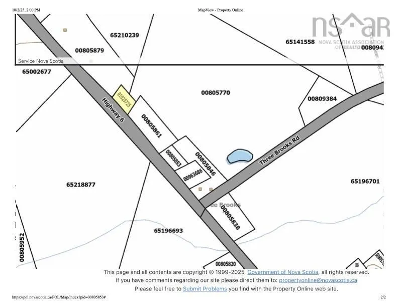 7013 Highway 6, Three Brooks, NS B0K 1H0, ,Land,For Sale,Highway 6,202524924