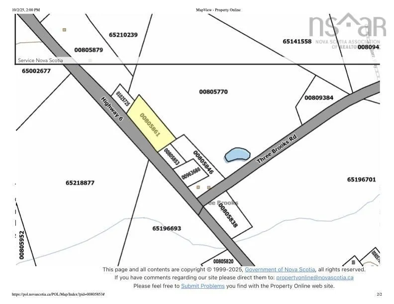 7013 Highway 6, Three Brooks, NS B0K 1H0, ,Land,For Sale,Highway 6,202524924