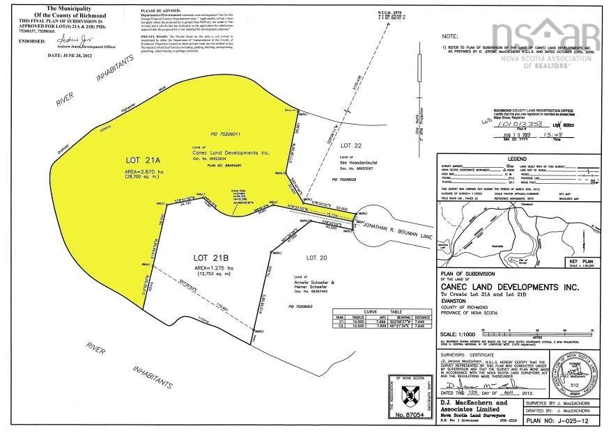 Lot 21a Jonathan R Bouman Ln, Evanston Ns B0e 1j0, ,Land,For Sale,Jonathan R Bouman Ln,202505806