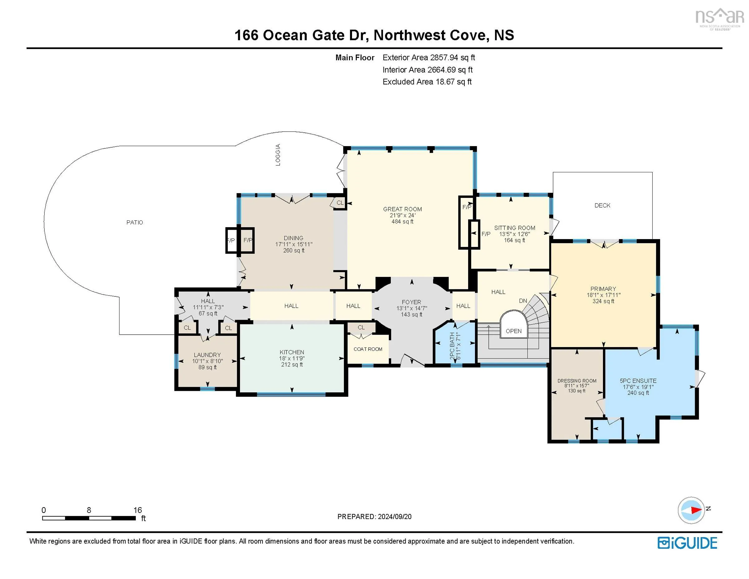 166 Ocean Gate Drive, Northwest Cove Ns B0j 1t0, 4 Bedrooms Bedrooms, ,4 BathroomsBathrooms,Residential,For Sale,Ocean Gate,202506216