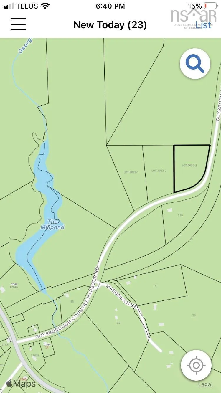 Lot 2022-1 Country Harbour Road, Cross Roads Country Harbour Ns B0h 1j0, ,Land,For Sale,Country Harbour Road,202419608