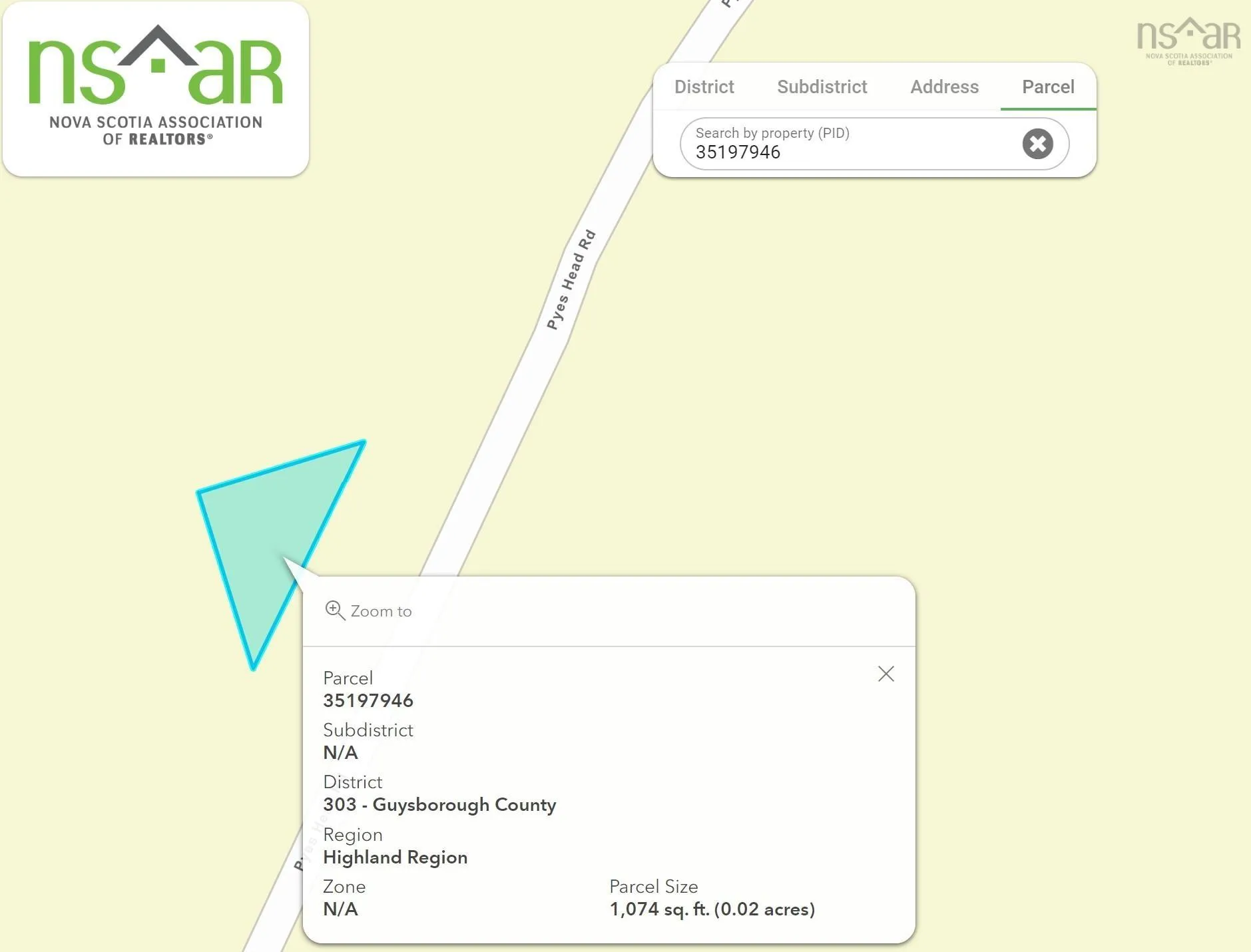 Lot 6 Pyes Head Road, Liscomb Ns B0j 2a0, ,Land,For Sale,Pyes Head,202403236