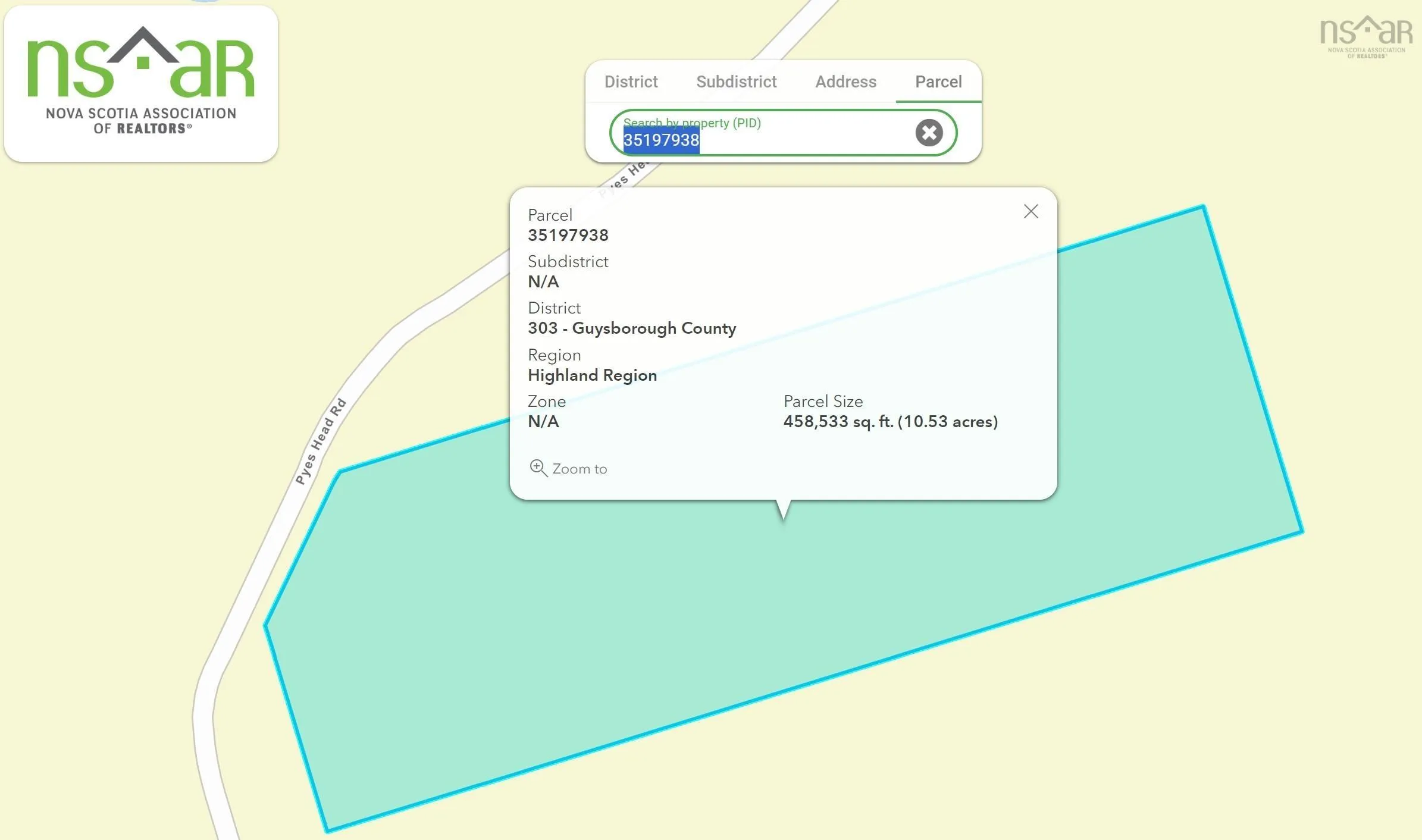 Lot 6 Pyes Head Road, Liscomb Ns B0j 2a0, ,Land,For Sale,Pyes Head,202403236