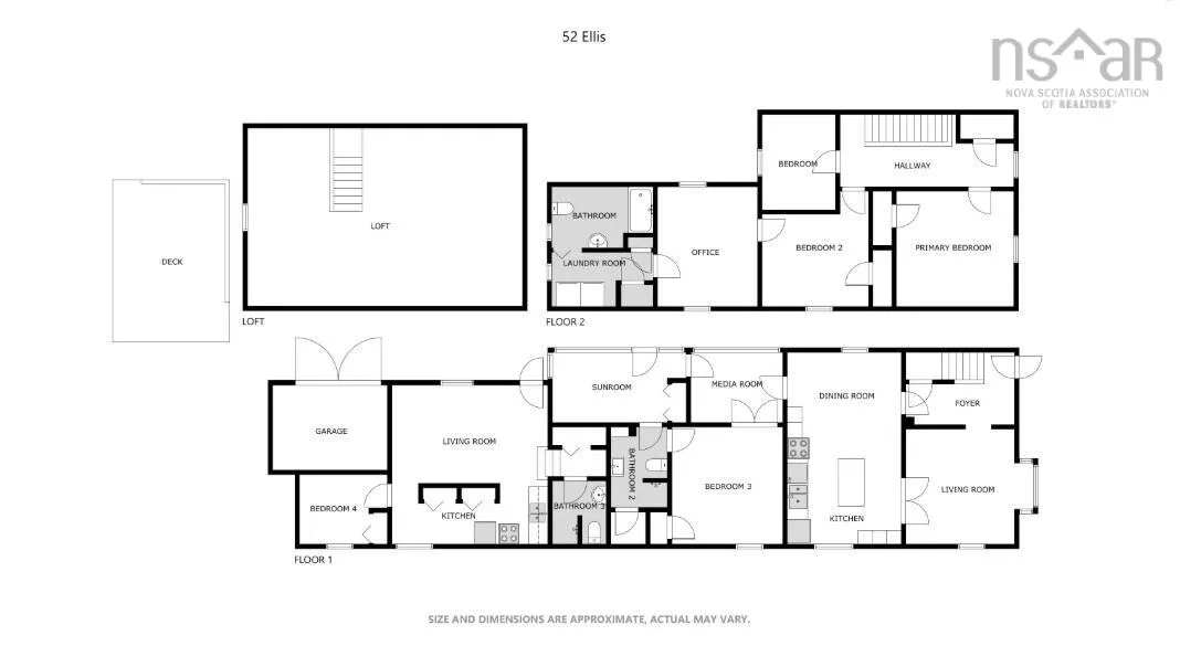 52 Ellis Street, Oxford, NS B0M 1P0, 5 Bedrooms Bedrooms, ,3 BathroomsBathrooms,Residential,For Sale,Ellis,202524892