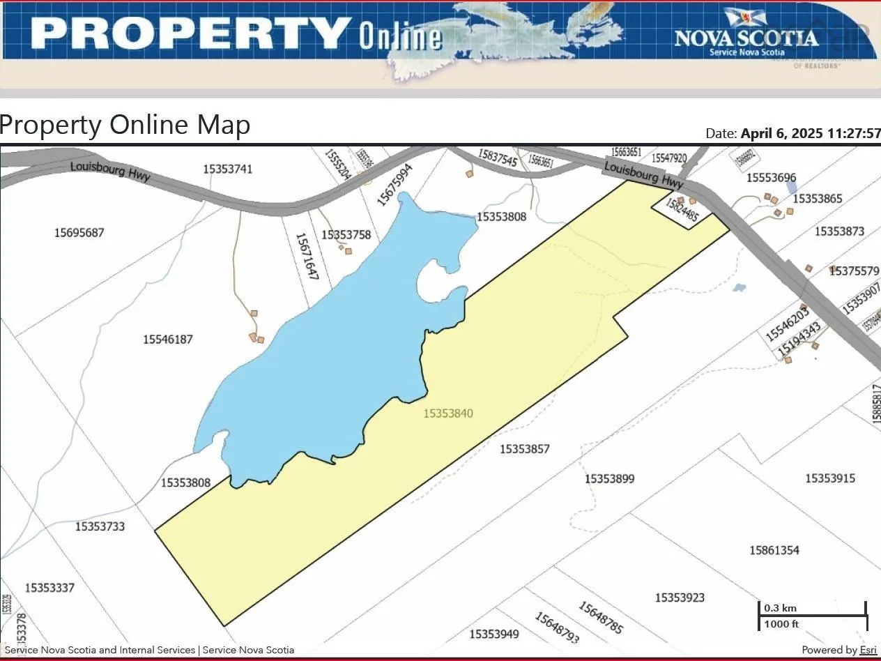Louisbourg Highway, Catalone Ns B1c 2e6, ,Land,For Sale,Louisbourg,202510378
