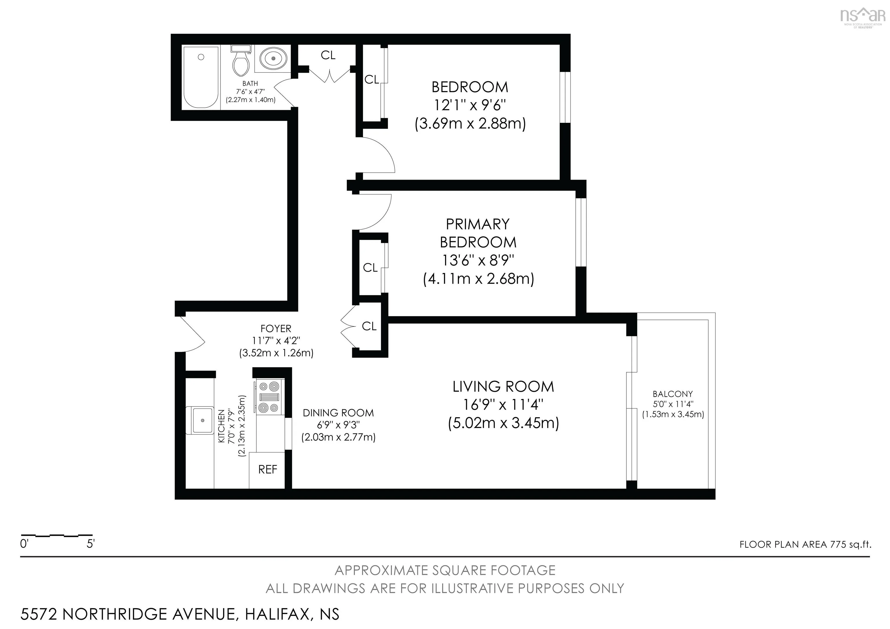 406-5572 Northridge Road, Halifax, NS B3K 5K2, 2 Bedrooms Bedrooms, ,1 BathroomBathrooms,Residential,For Sale,Northridge,202518013