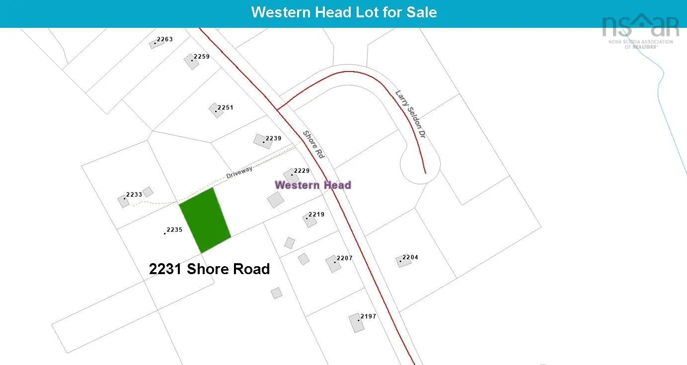 2231 Shore Road, Western Head, NS B0T 1K0, ,Land,For Sale,Shore,202523223