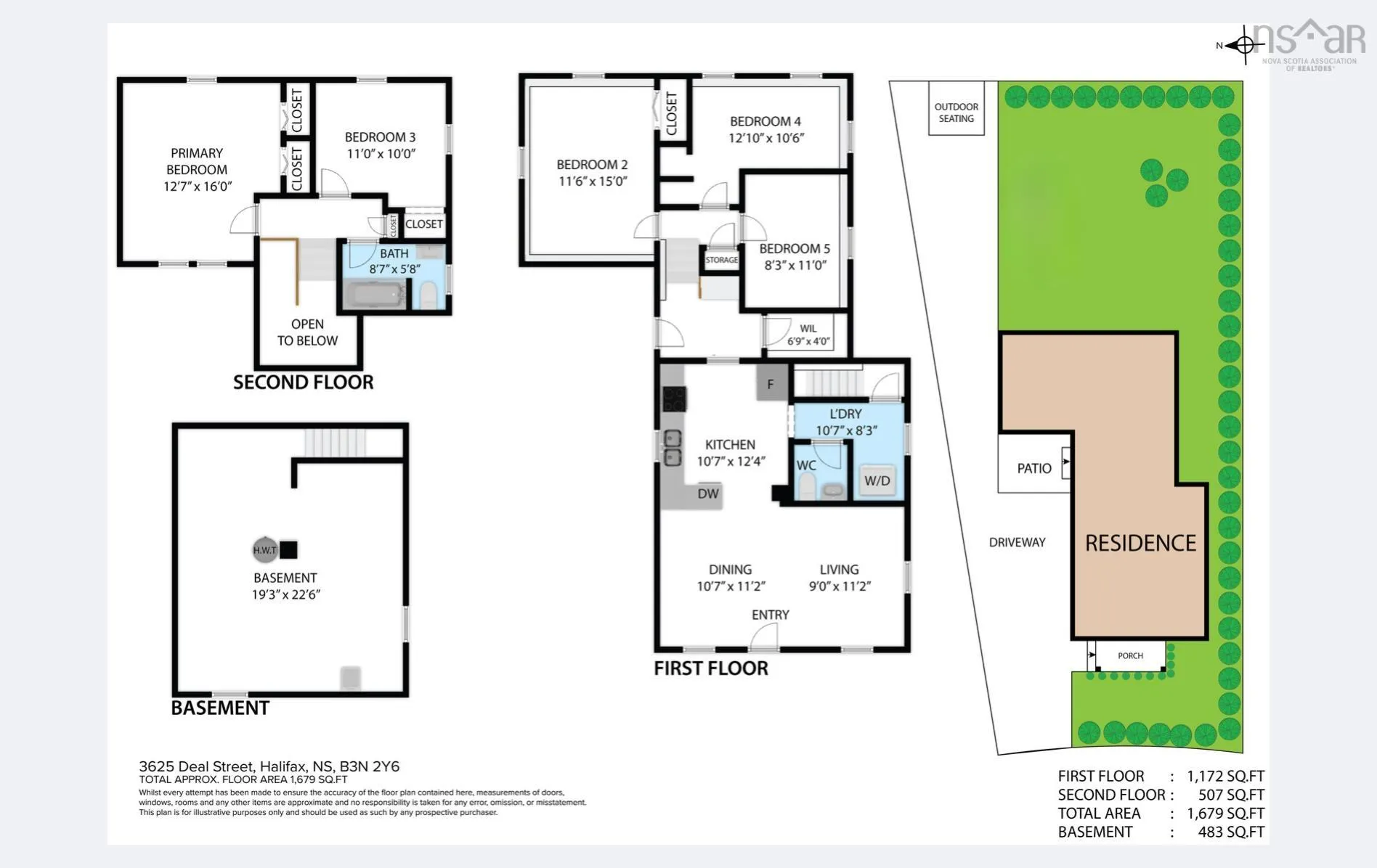 3625 Deal Street, Fairview, NS B3N 2Y6, 5 Bedrooms Bedrooms, ,2 BathroomsBathrooms,Residential,For Sale,Deal,202515825
