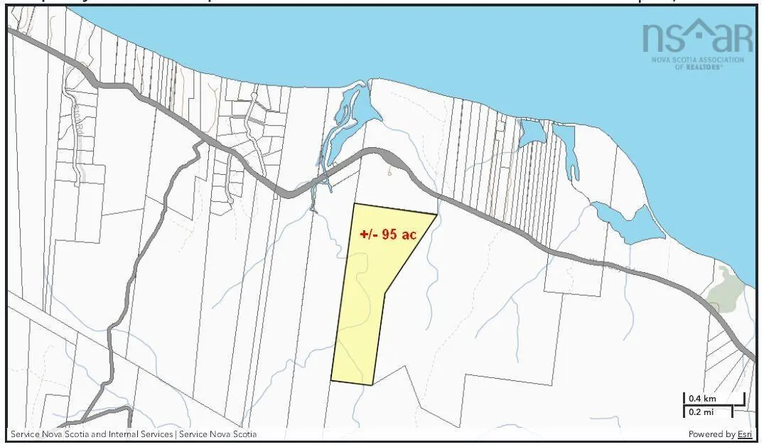 195 Acres West Bay Highway, Roberta Ns B0e 3k0, ,Land,For Sale,West Bay,202509009