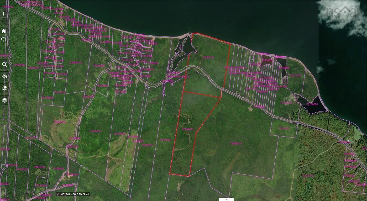 195 Acres West Bay Highway, Roberta Ns B0e 3k0, ,Land,For Sale,West Bay,202509009