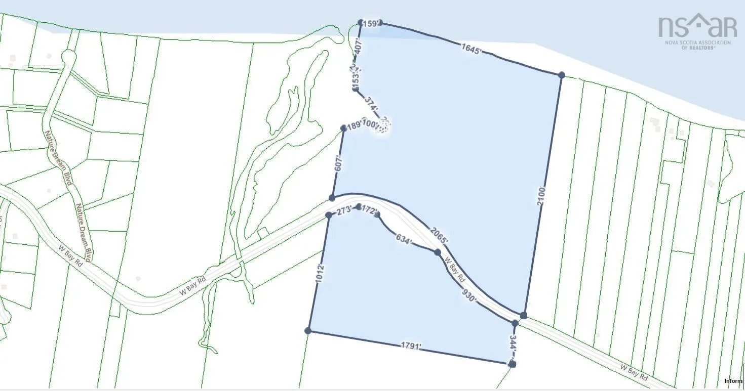 195 Acres West Bay Highway, Roberta Ns B0e 3k0, ,Land,For Sale,West Bay,202509009
