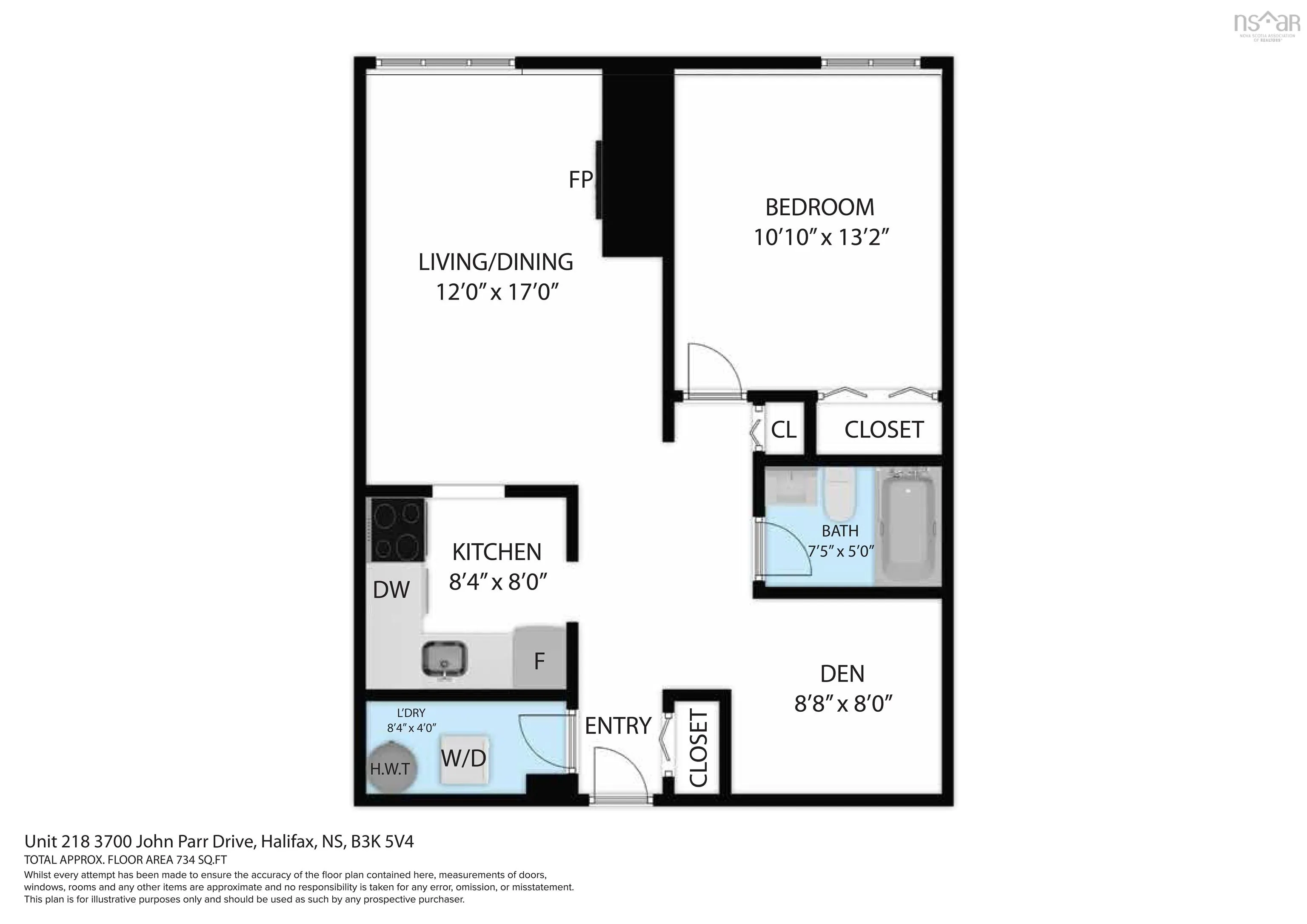 218-3700 John Parr Drive, Halifax, NS B3K 5V4, 1 Bedroom Bedrooms, ,1 BathroomBathrooms,Residential,For Sale,John Parr,202523993
