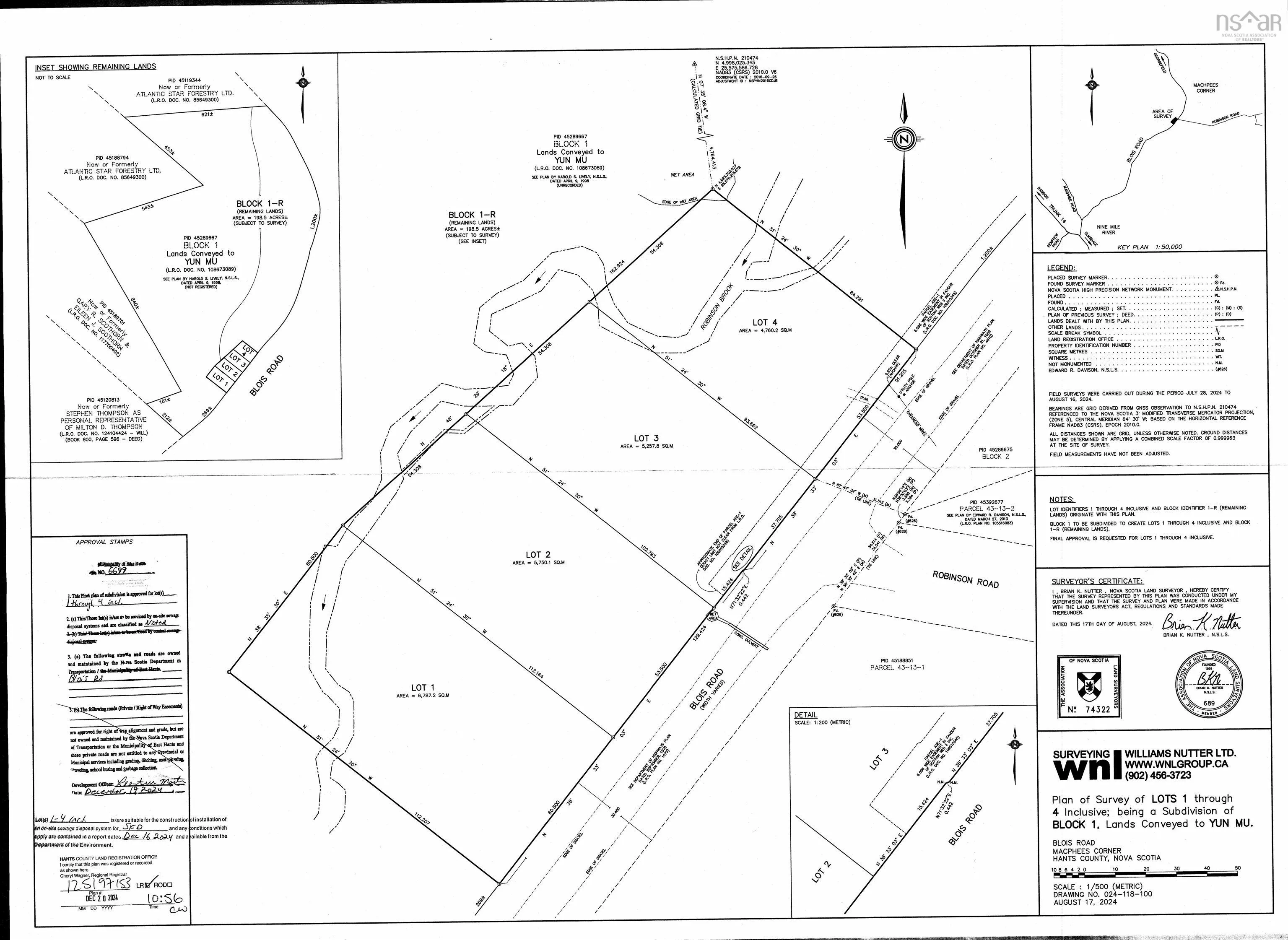 Blois Road Lot 4, Macphees Corner, NS B0N 2H0, ,Land,For Sale,Blois,202512950