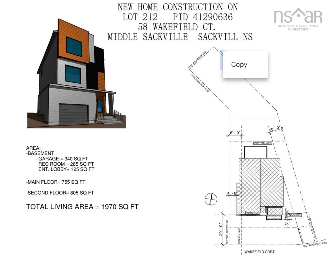 58 Wakefield Court, Middle Sackville Ns B4e 0h1, ,Land,For Sale,Wakefield,202500135