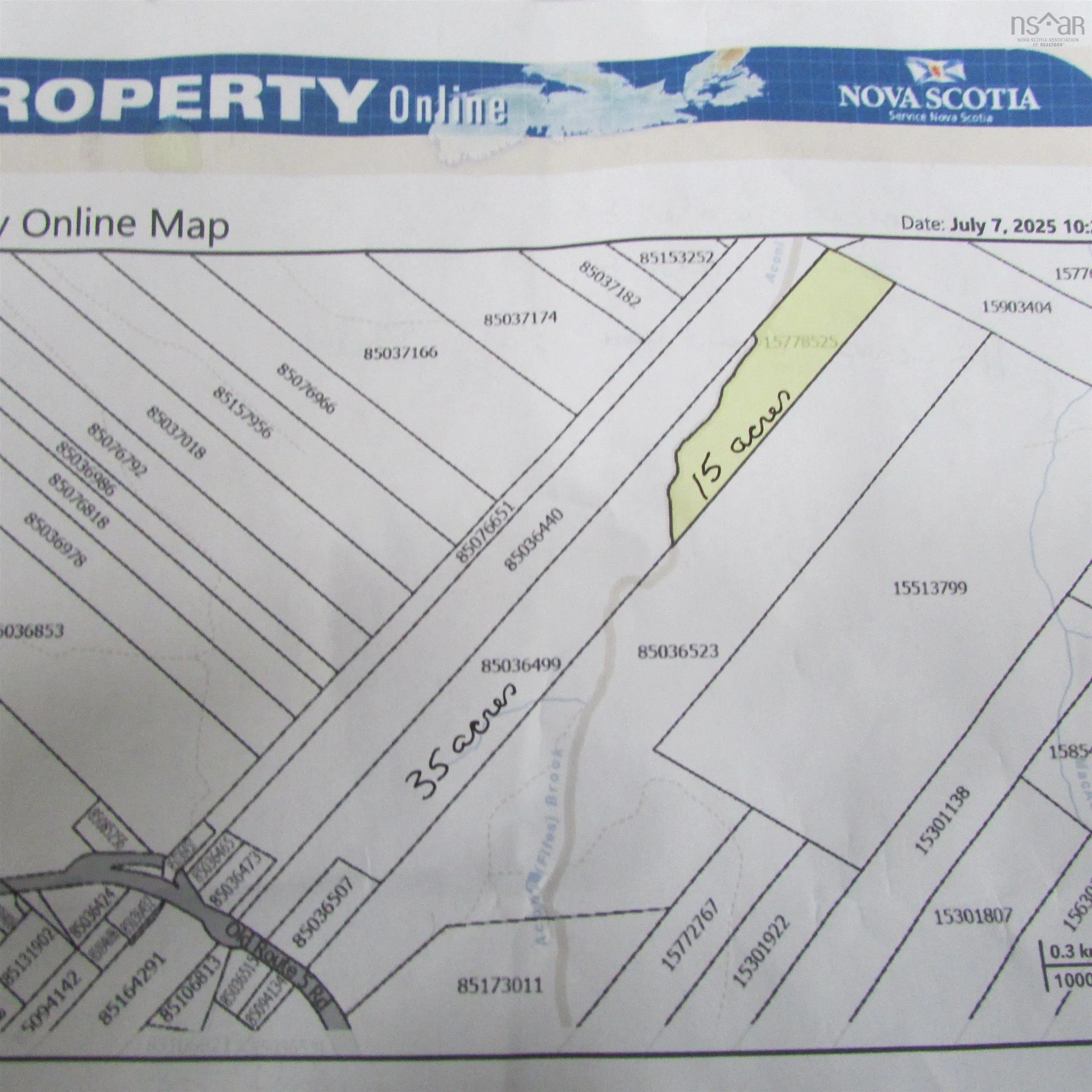 Old Route 5 Road, Boularderie, NS B1X 1A2, ,Land,For Sale,Road,202520293