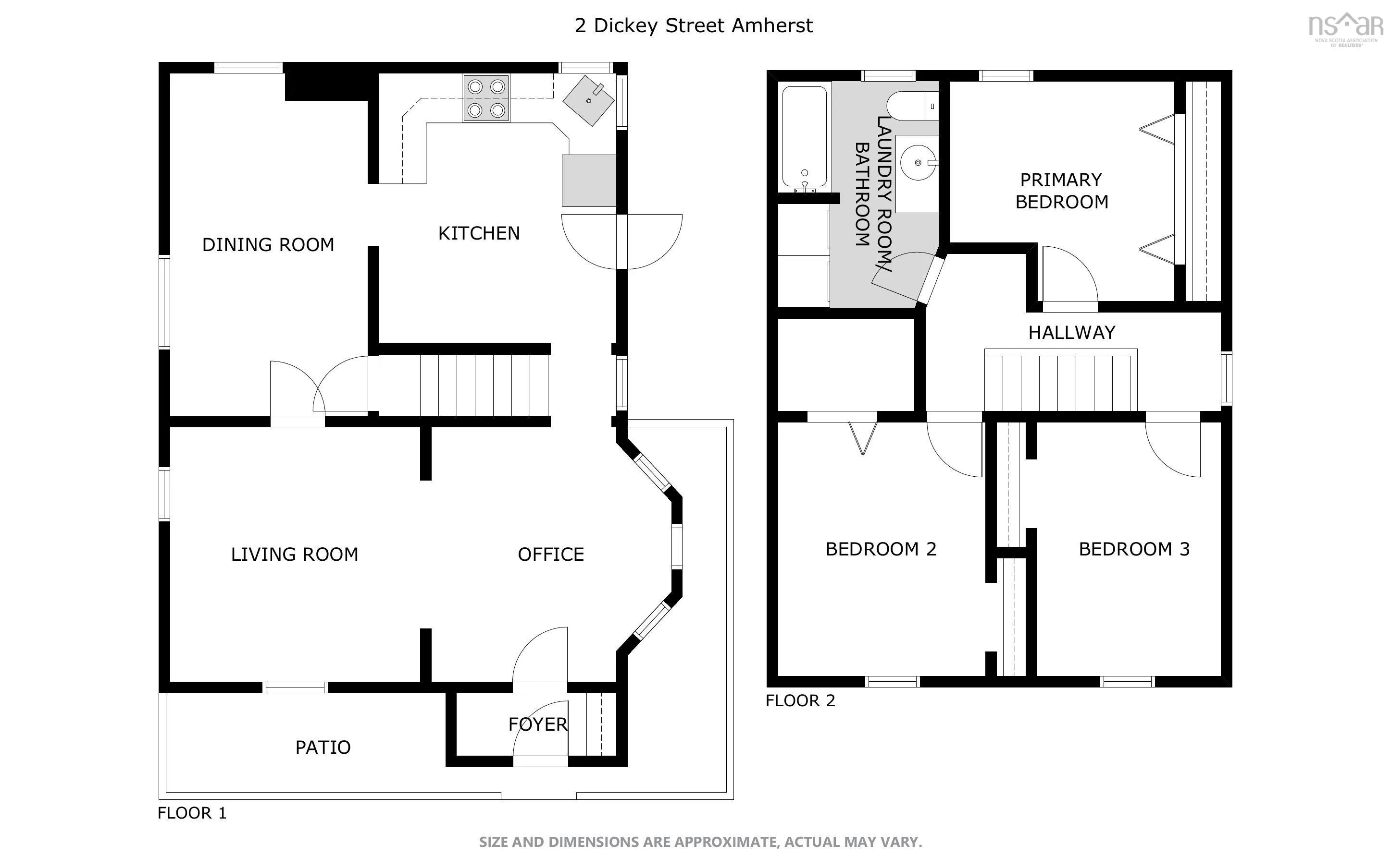2 Dickey Street, Amherst, NS B4H 2H6, 3 Bedrooms Bedrooms, ,1 BathroomBathrooms,Residential,For Sale,Dickey,202518916