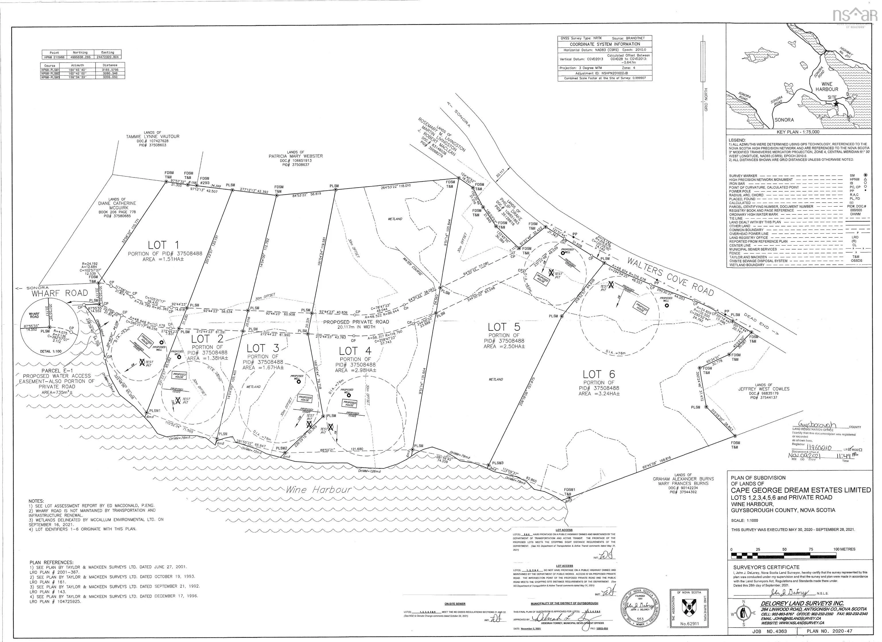 Wine Harbour Village Road Lot 4, Wine Harbour Ns B0j 3c0, ,Land,For Sale,Wine Harbour Village,202507090