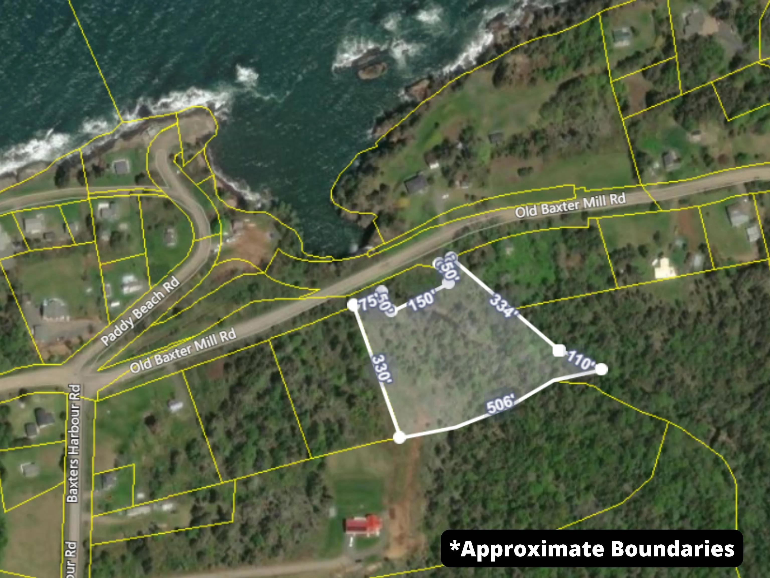 Old Baxter Mill Road Lot 4, Baxters Harbour Ns B0p 1h0, ,Land,For Sale,Old Baxter Mill,202503953