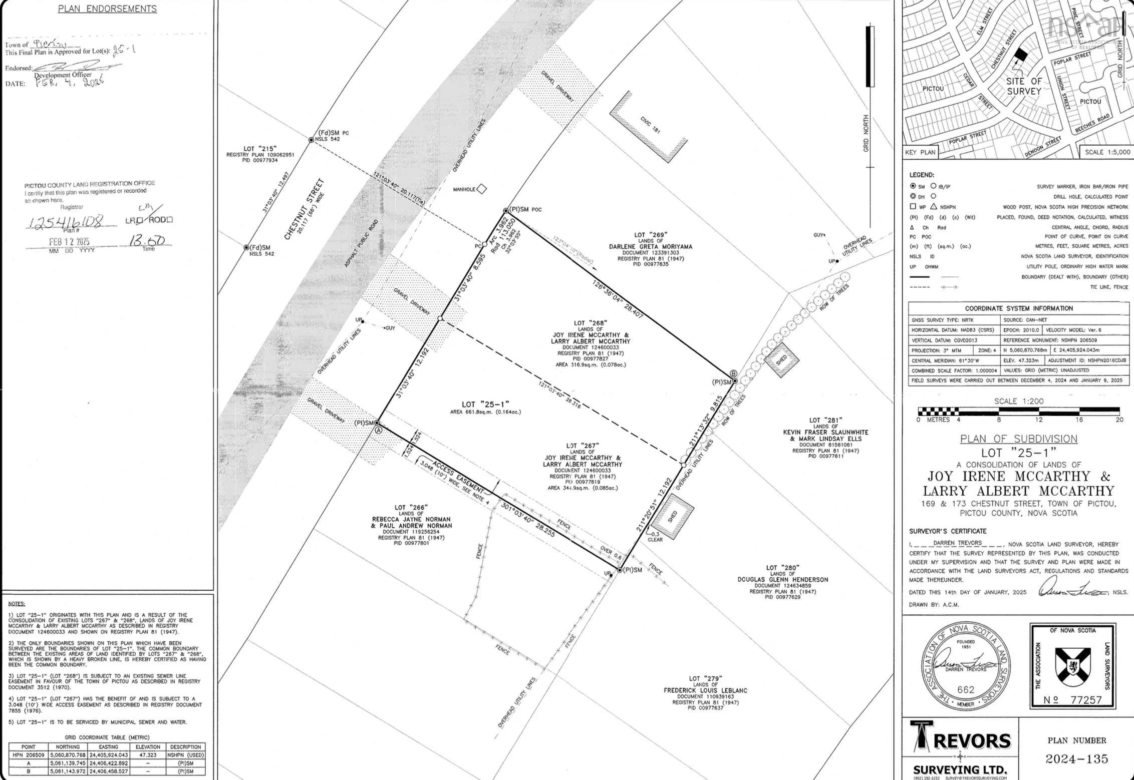 169 Chestnut Street, Pictou, NS B0K 1H0, ,Land,For Sale,Chestnut Street,202518289