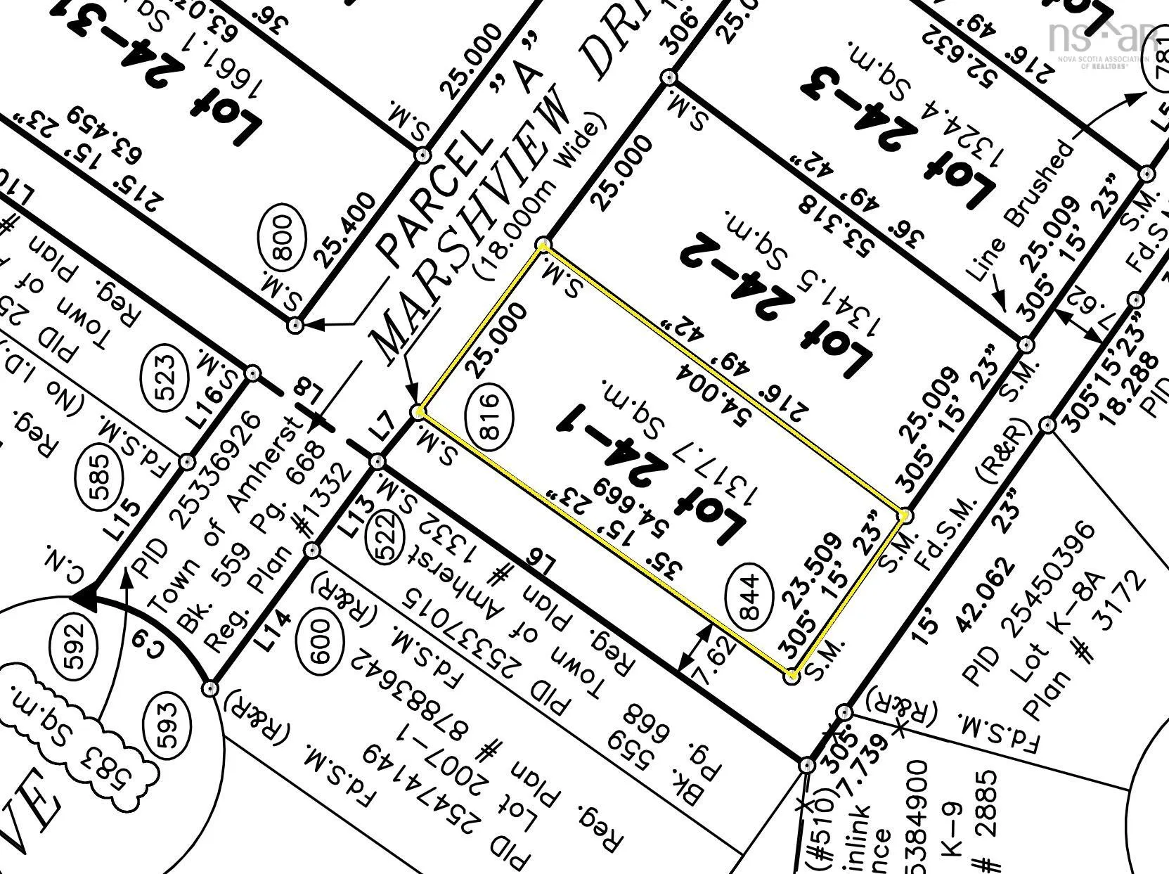 Lot 24-1 Marshview Drive, Amherst Ns B4h 4b3, ,Land,For Sale,Marshview,202428518