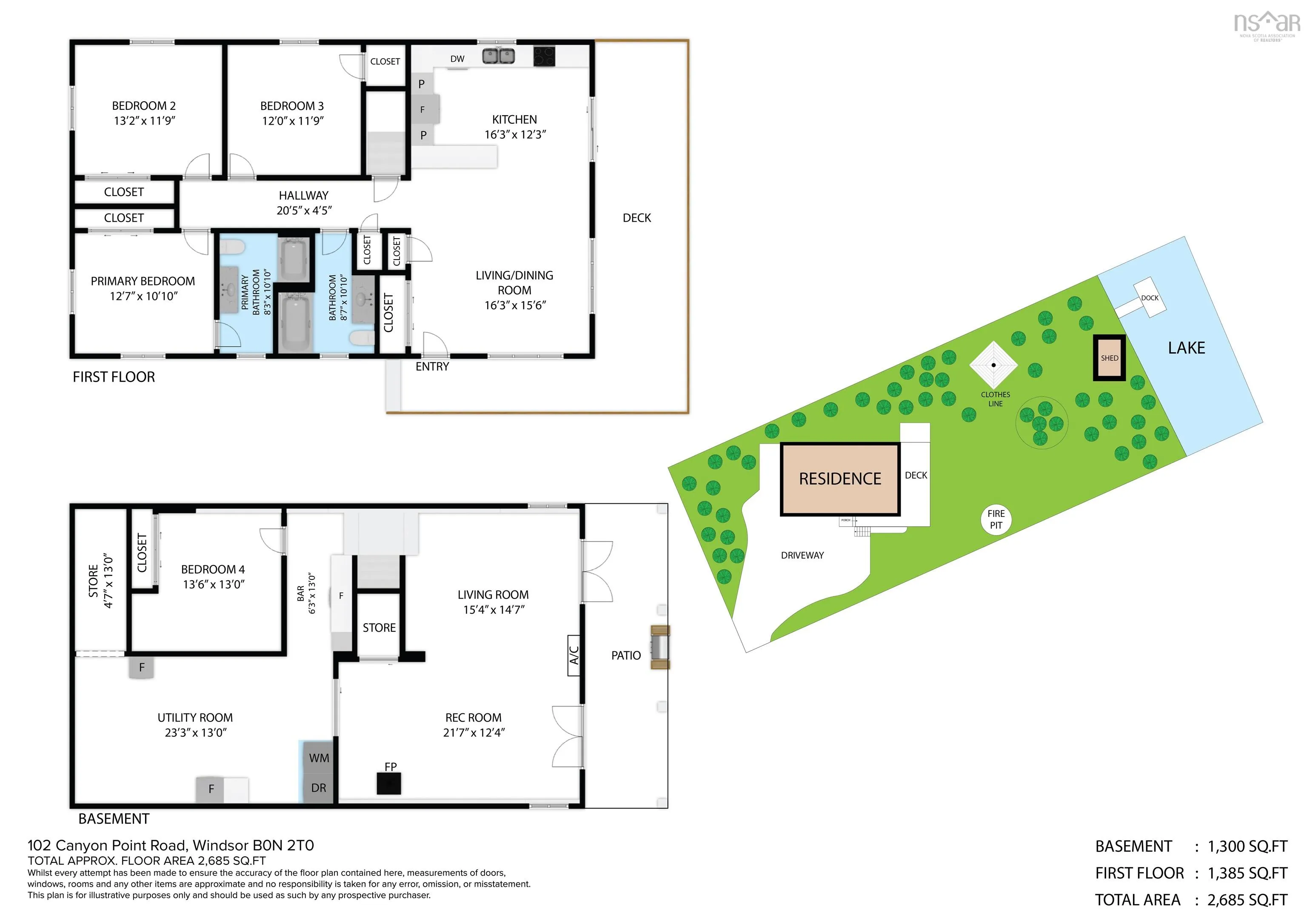 102 Canyon Point Road, Vaughan, NS B0N 2T0, 3 Bedrooms Bedrooms, ,2 BathroomsBathrooms,Residential,For Sale,Canyon Point,202511050