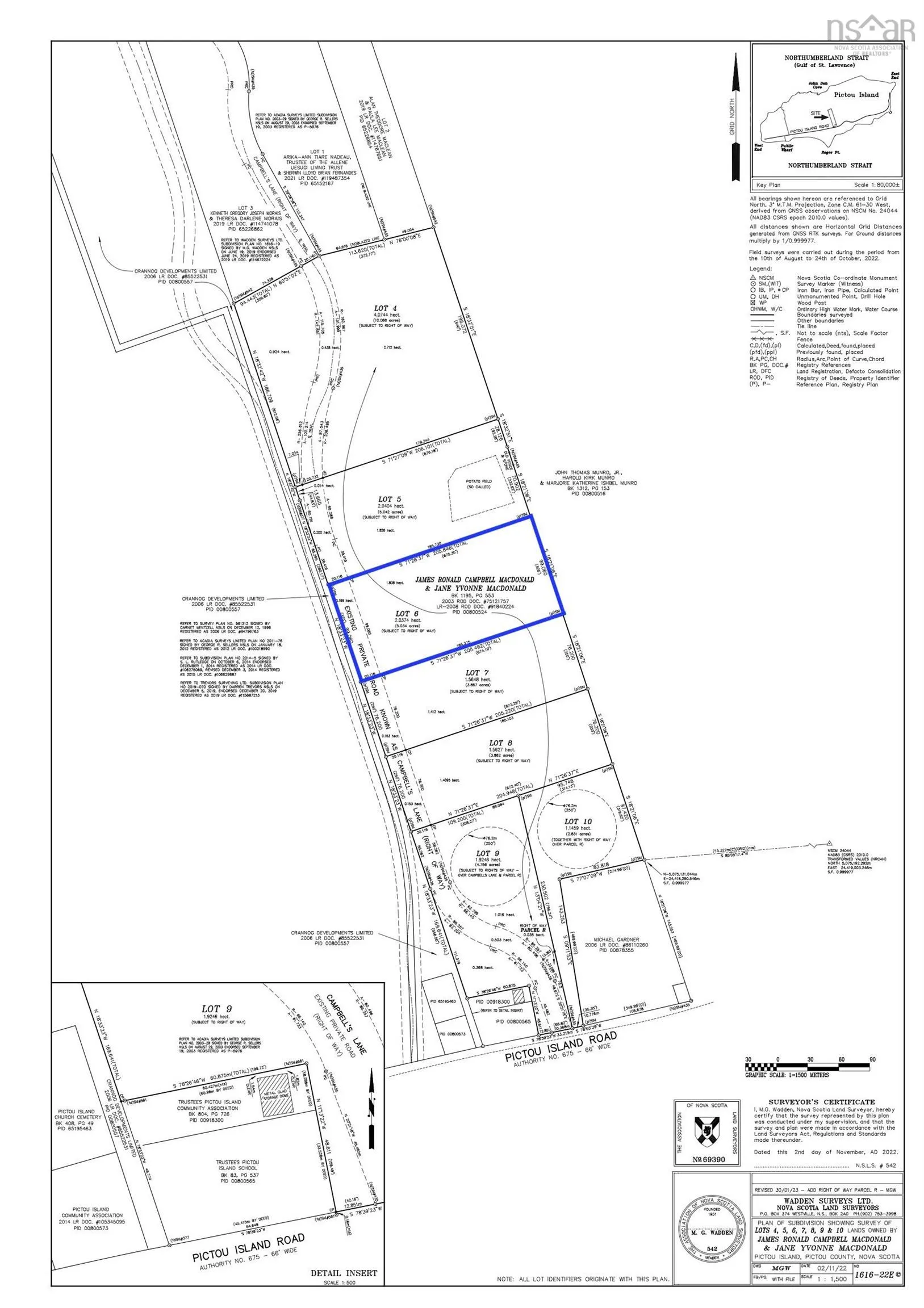 Lot 6 Campbells Lane, Pictou Island Ns B0k 1j0, ,Land,For Sale,Campbells,202408221