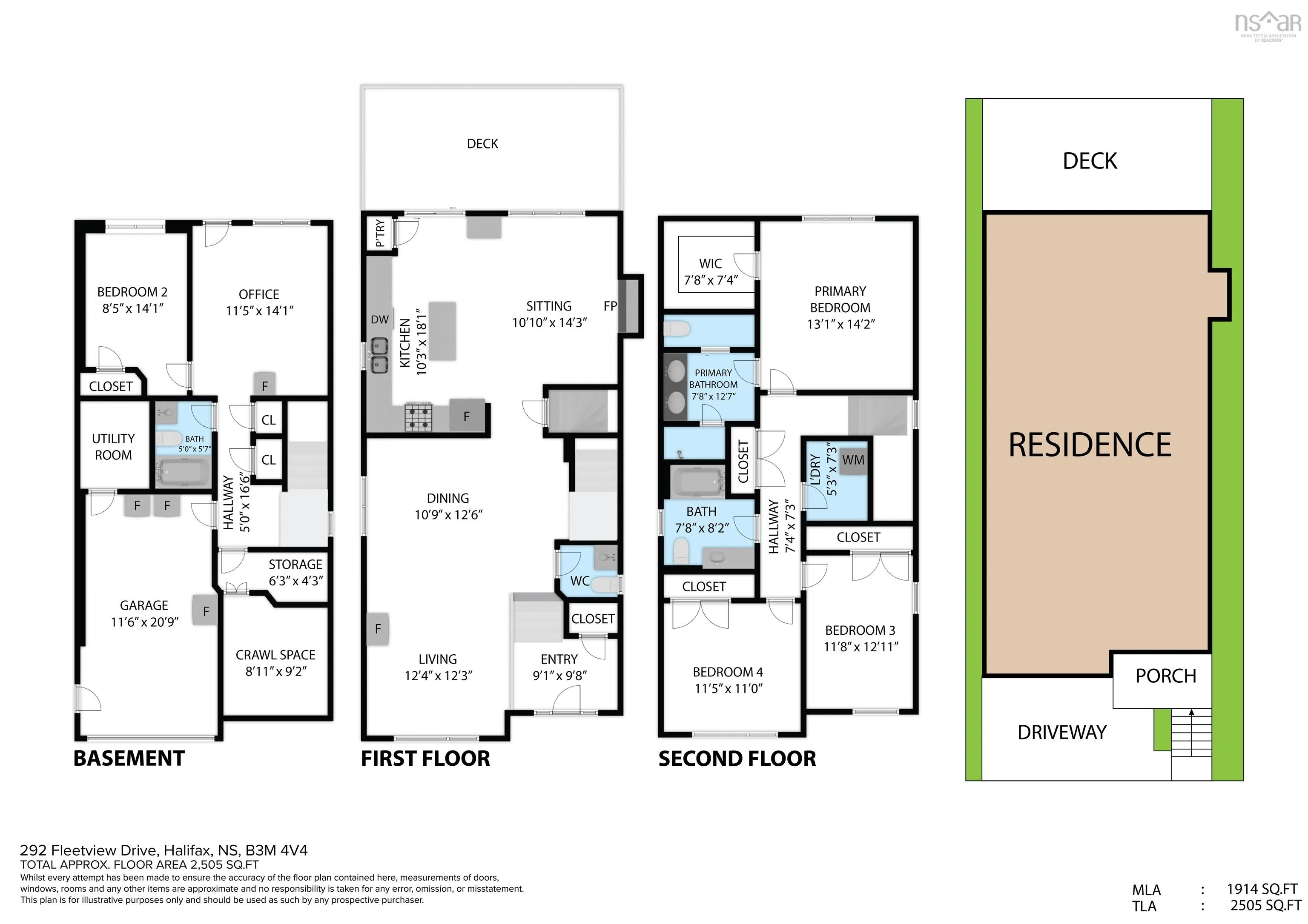 292 Fleetview Drive, Halifax Ns B3m 4v4, 4 Bedrooms Bedrooms, ,4 BathroomsBathrooms,Residential,For Sale,Fleetview,202507903