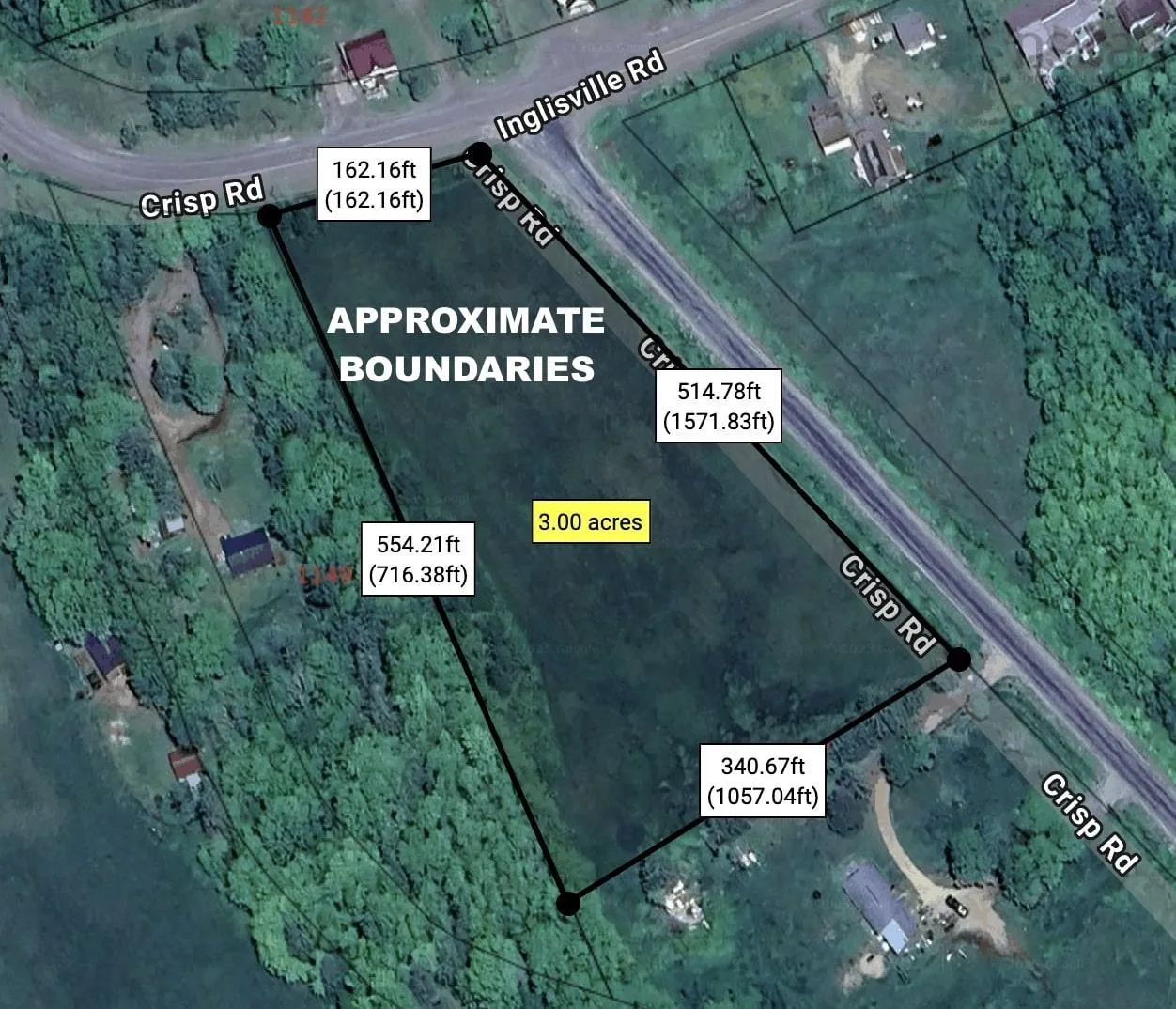 Lot Crisp Road, Inglisville, NS B0S 1M0, ,Land,For Sale,Crisp,202523692