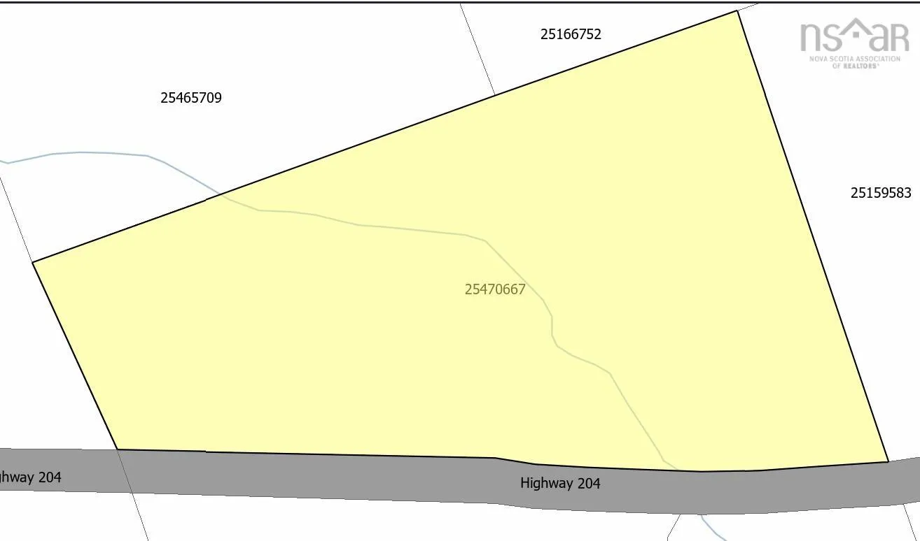 A No 204 Highway, South Victoria Ns B0m 1p0, ,Land,For Sale,No 204,202503415