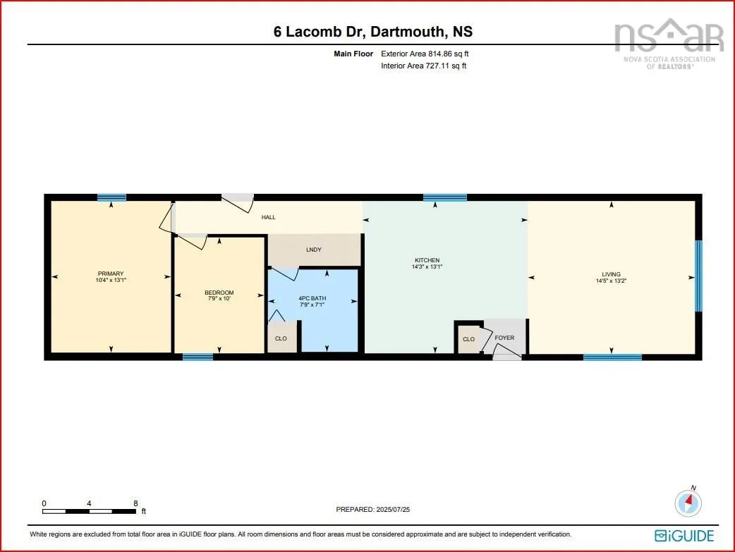 6 Lacomb Drive, Dartmouth, NS B2Y 2A2, 2 Bedrooms Bedrooms, ,1 BathroomBathrooms,Residential,For Sale,Lacomb,202518909