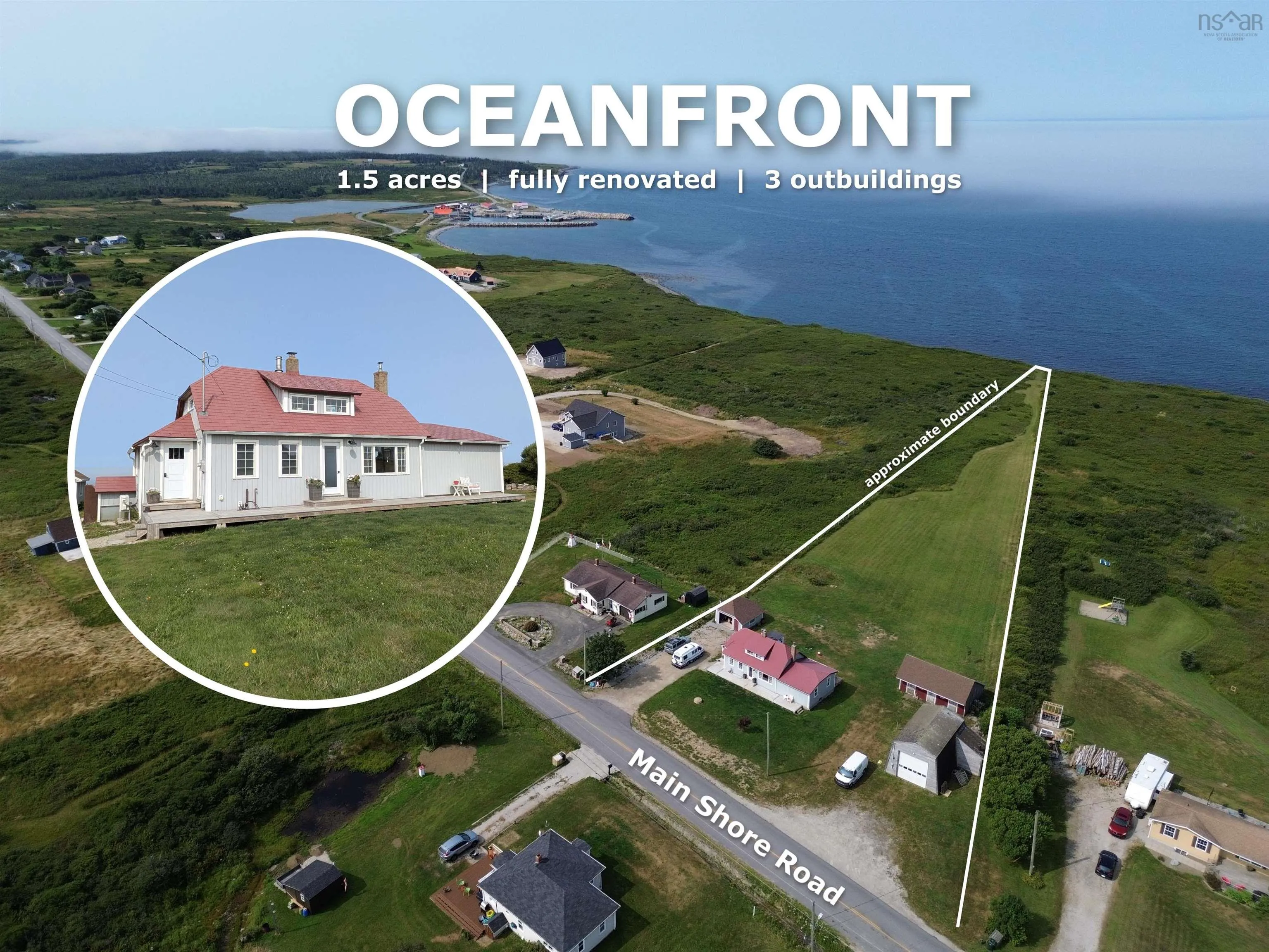 1837 Main Shore Road, Sandford, NS B5A 5L1, 3 Bedrooms Bedrooms, ,2 BathroomsBathrooms,Residential,For Sale,Main Shore,202520220