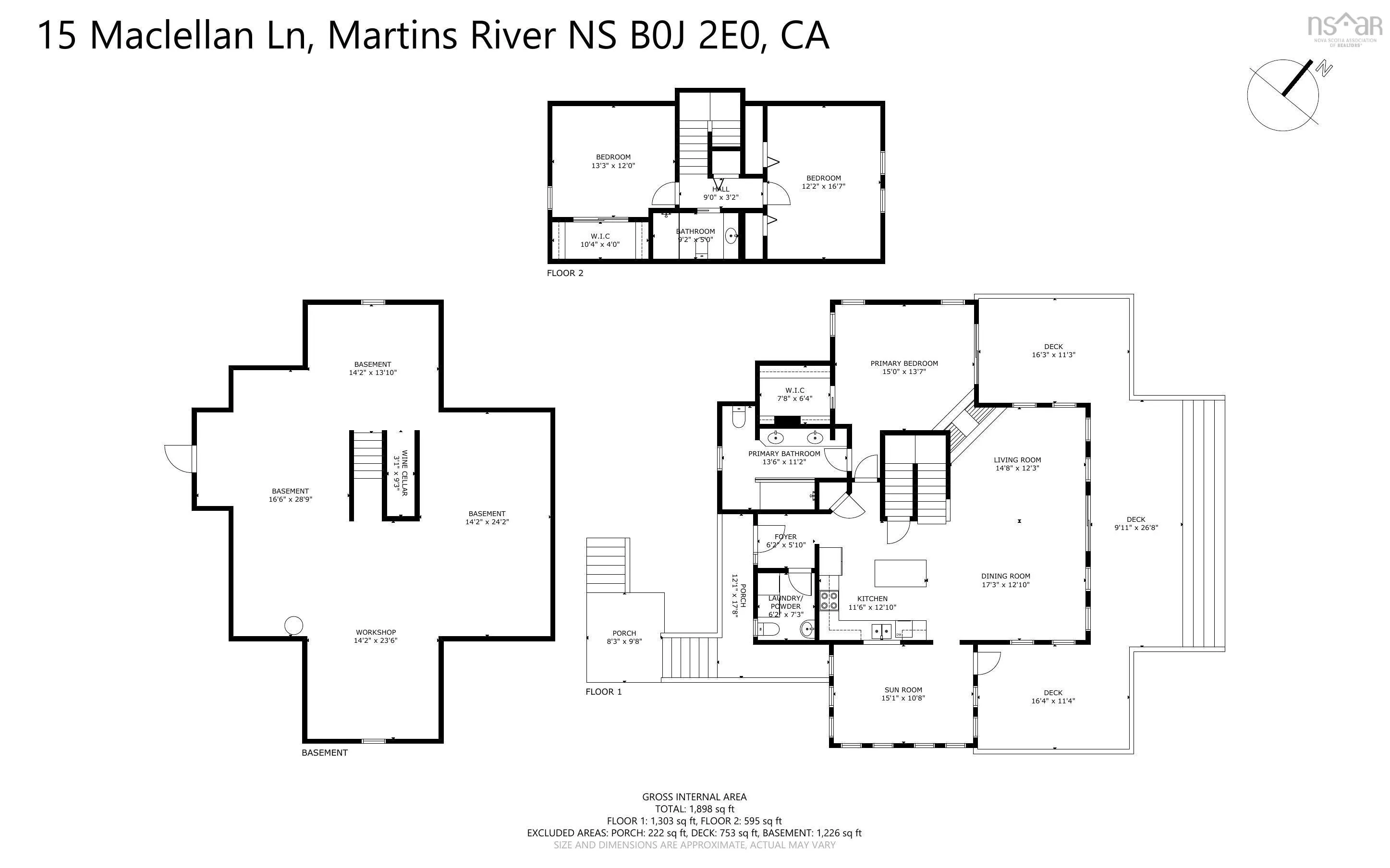 15 Maclellan Lane, Martins River, NS B0J 2E0, 3 Bedrooms Bedrooms, ,3 BathroomsBathrooms,Residential,For Sale,Maclellan,202517459