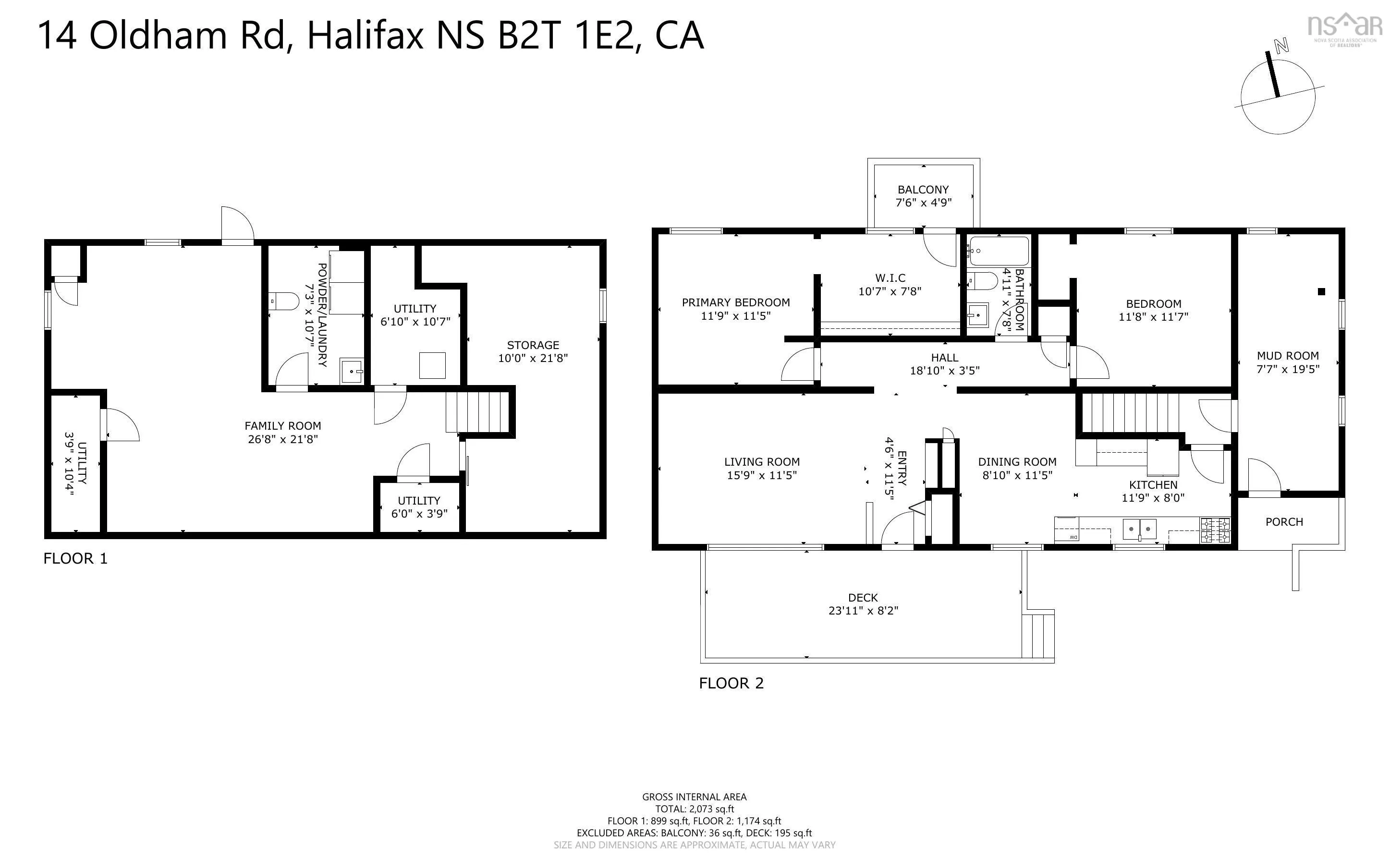 14 Oldham Road, Enfield, NS B2T 1E2, 3 Bedrooms Bedrooms, ,2 BathroomsBathrooms,Residential,For Sale,Oldham,202520122