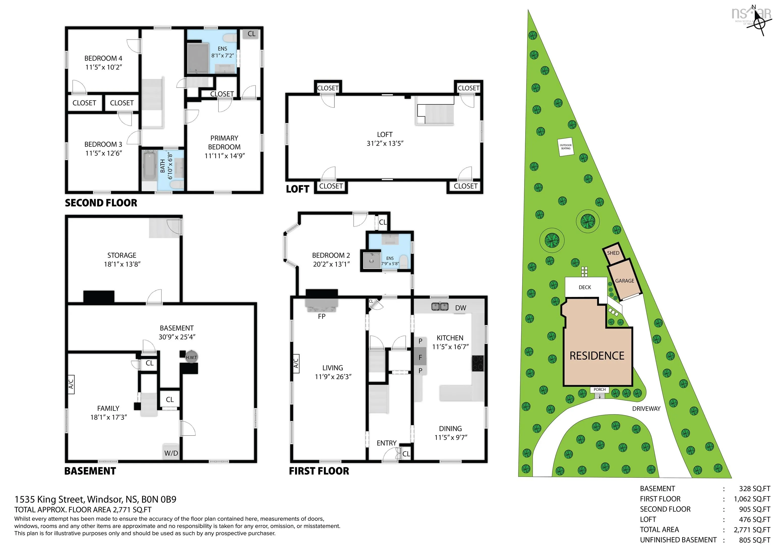 1535 King Street, Windsor, NS B0N 2T0, 4 Bedrooms Bedrooms, ,3 BathroomsBathrooms,Residential,For Sale,King,202524874