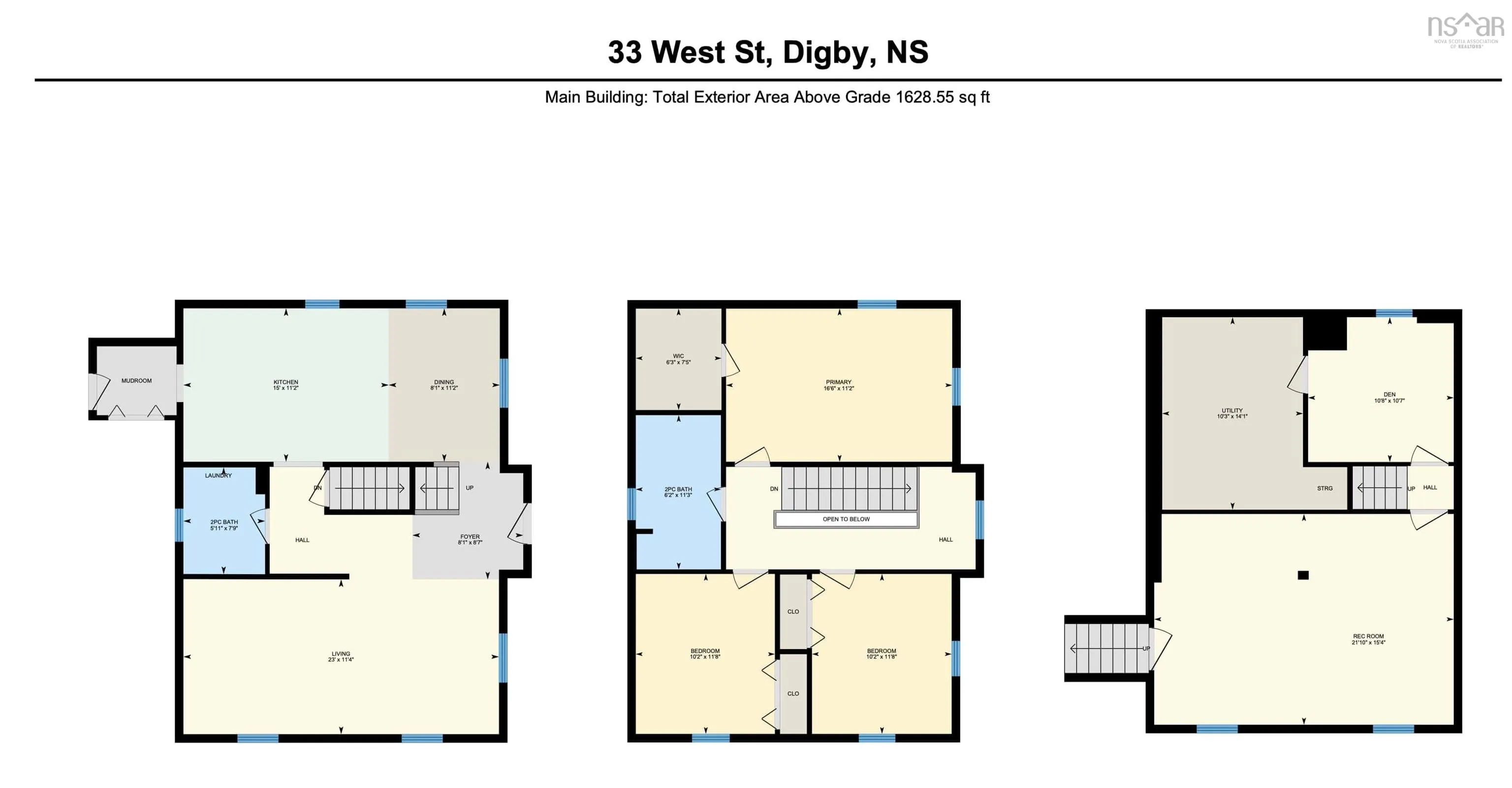 33 West Street, Digby, NS B0V 1A0, 3 Bedrooms Bedrooms, ,2 BathroomsBathrooms,Residential,For Sale,West,202515946