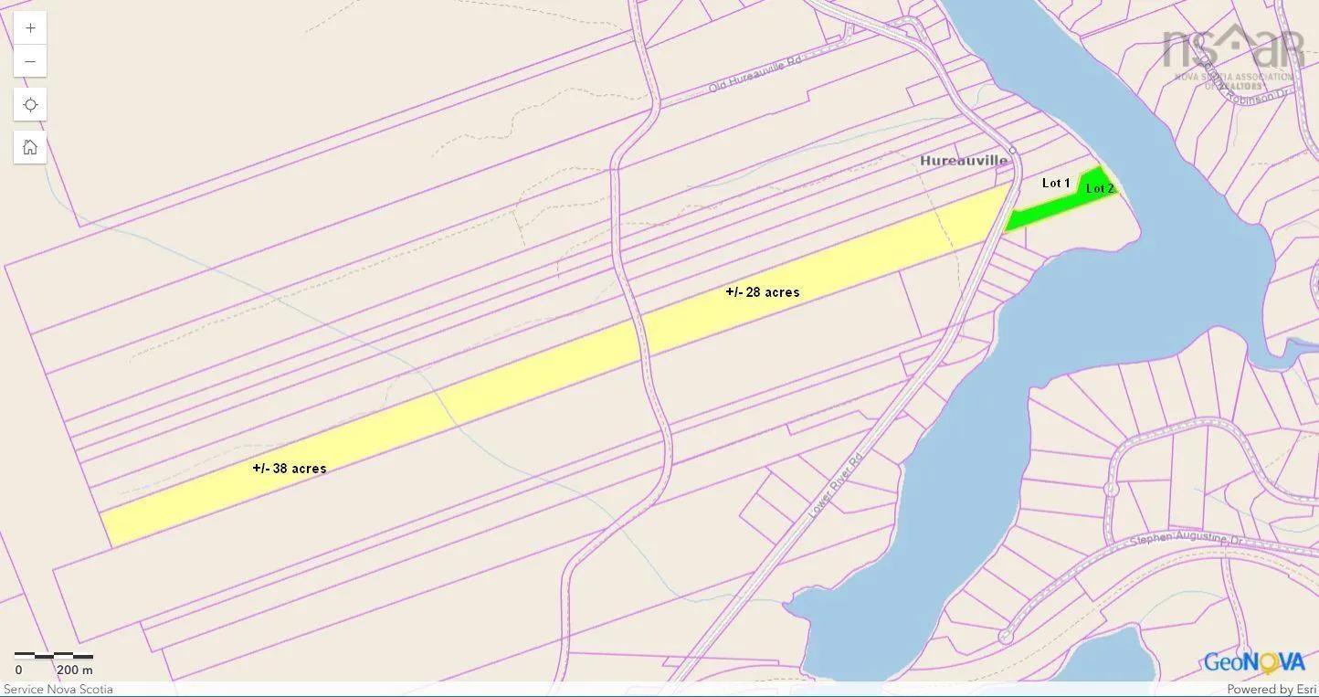 Lot 2 Lower River Road, Hureauville Ns B0e 1j0, ,Land,For Sale,Lower River,202423664