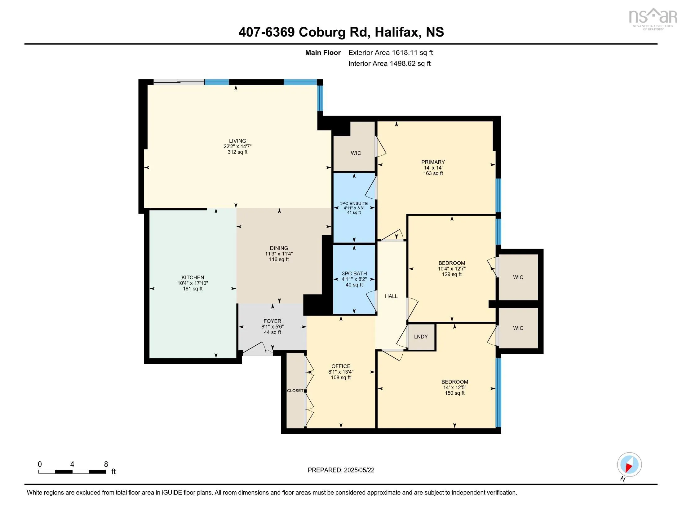 406-6369 Coburg Road, Halifax, NS B3H 4J7, 3 Bedrooms Bedrooms, ,2 BathroomsBathrooms,Residential,For Sale,Coburg,202512427