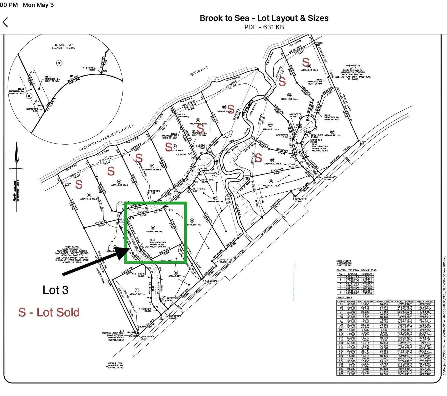 Lot 3 Seabrook Way, Doctors Brook Ns B2g 2l1, ,Land,For Sale,Seabrook,202015810