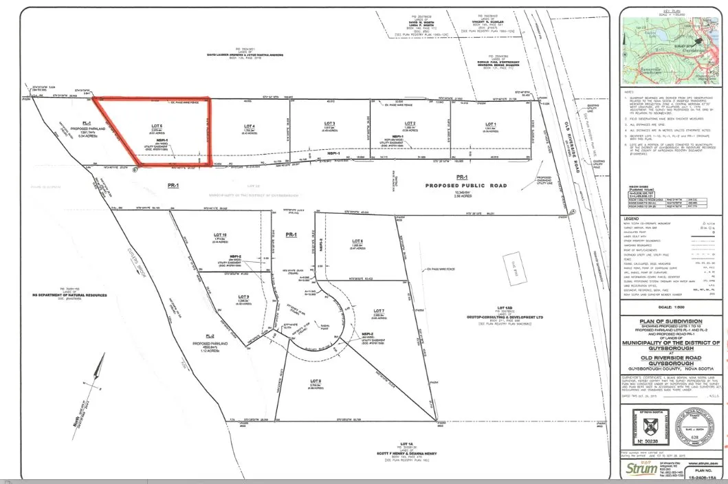 Lot 5 Culter Estates, Guysborough Ns B0h 1n0, ,Land,For Sale,Culter Estates,202006420
