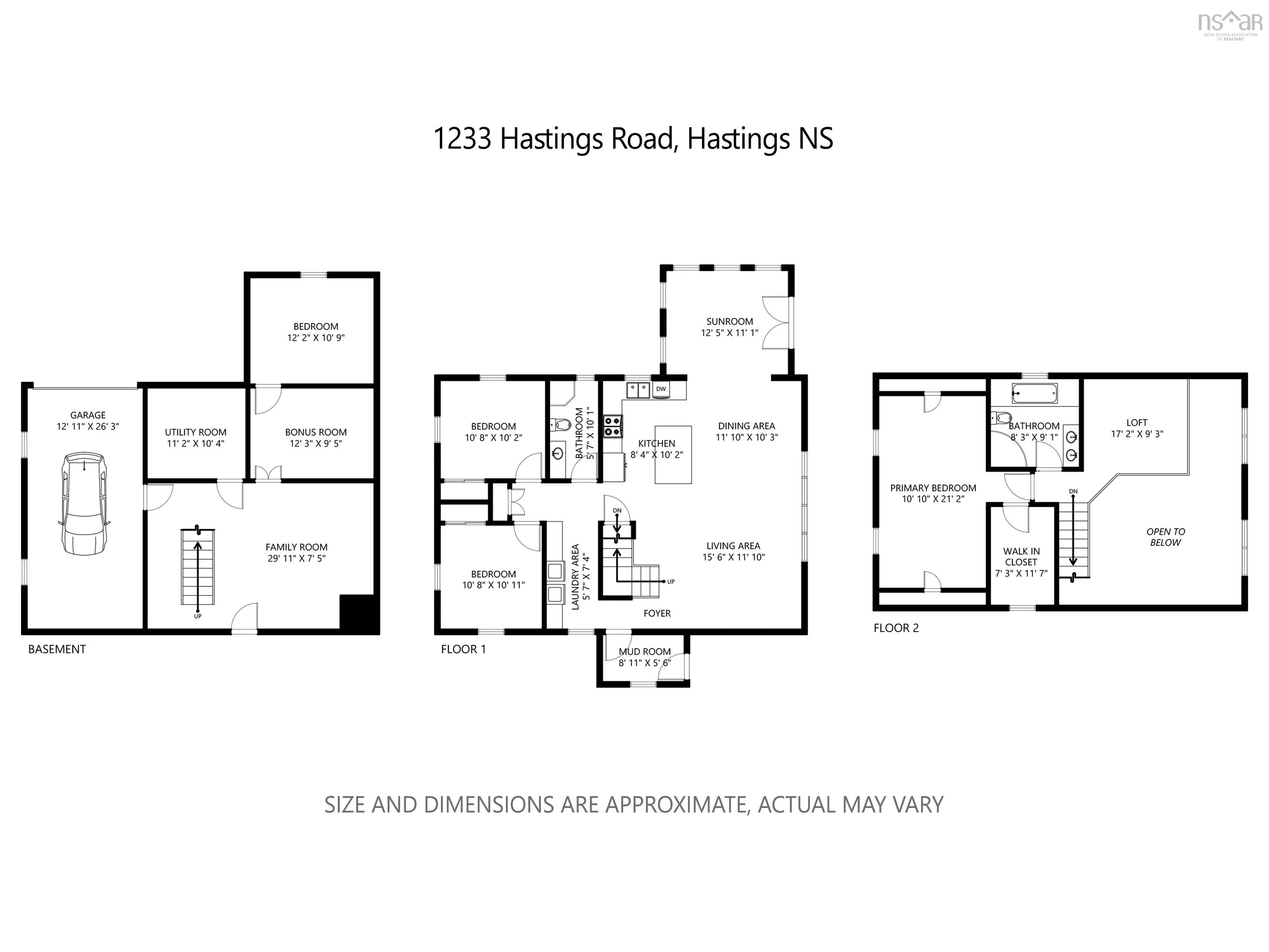 1233 Hastings Road, Hastings Ns B4h 3y3, 4 Bedrooms Bedrooms, ,2 BathroomsBathrooms,Residential,For Sale,Hastings,202501583