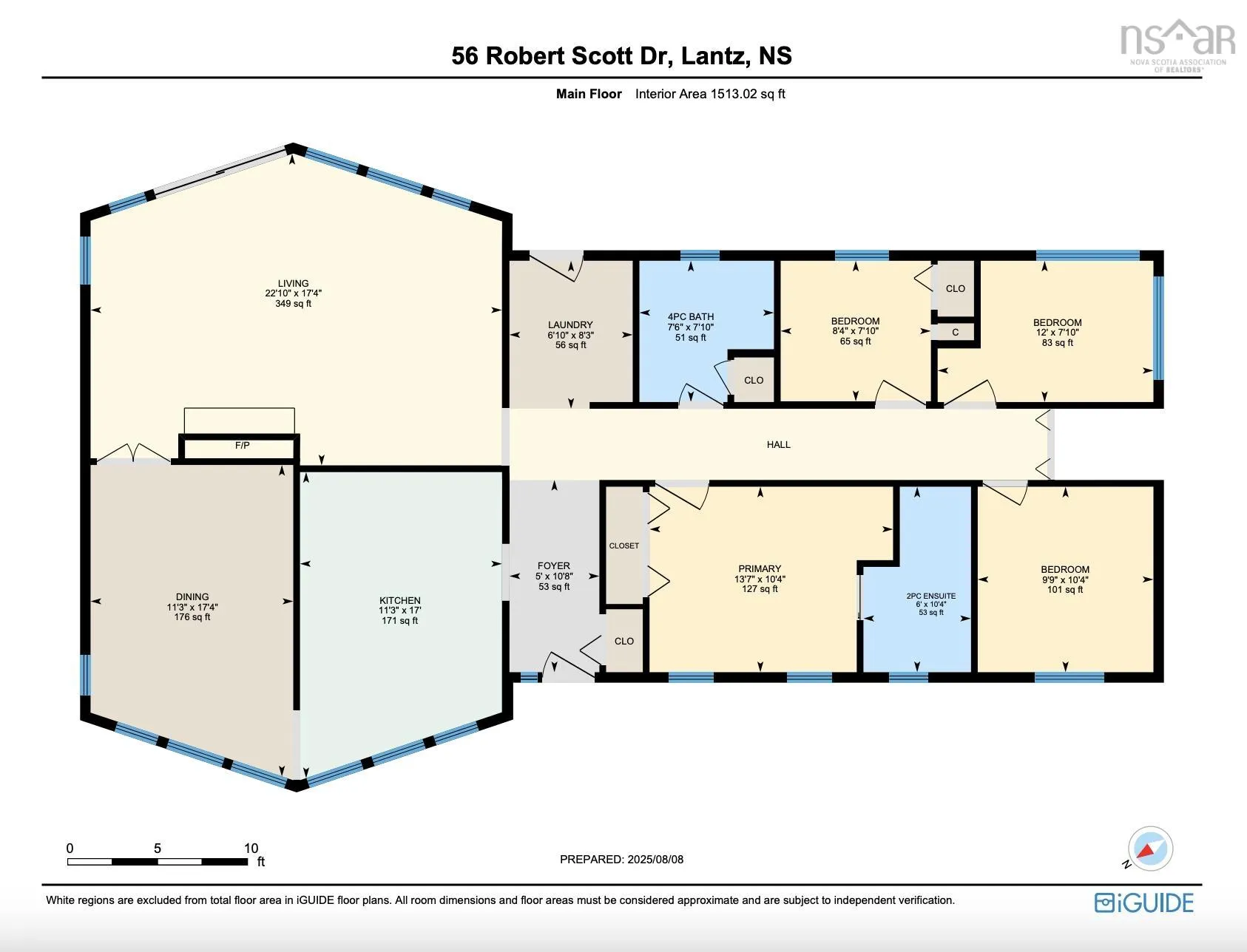 56 Robert Scott Drive, Lantz, NS B2S 2A3, 6 Bedrooms Bedrooms, ,4 BathroomsBathrooms,Residential,For Sale,Robert Scott,202520408