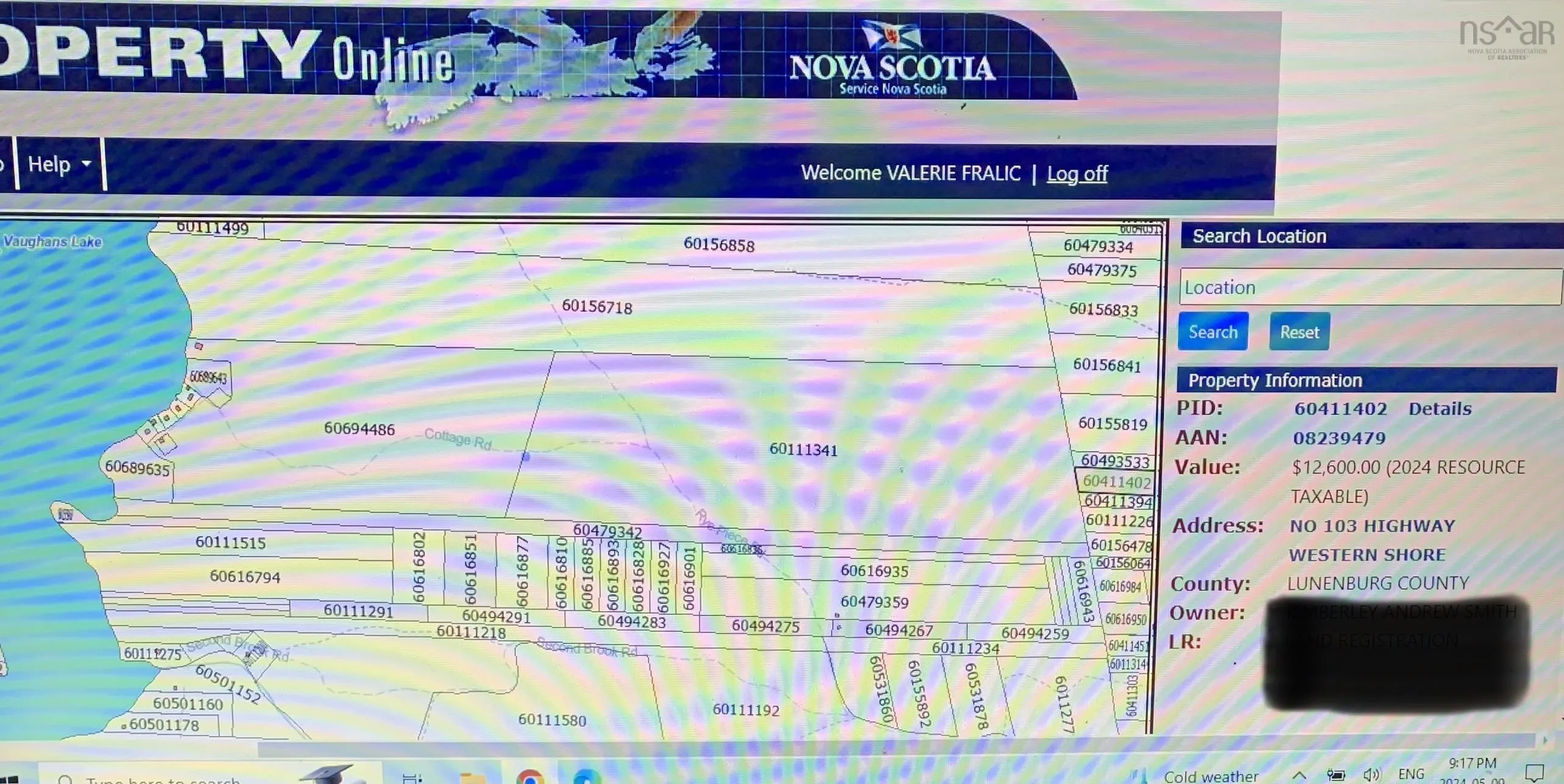No 103 Highway, Western Shore Ns B0j 3m0, ,Land,For Sale,Highway,202410229