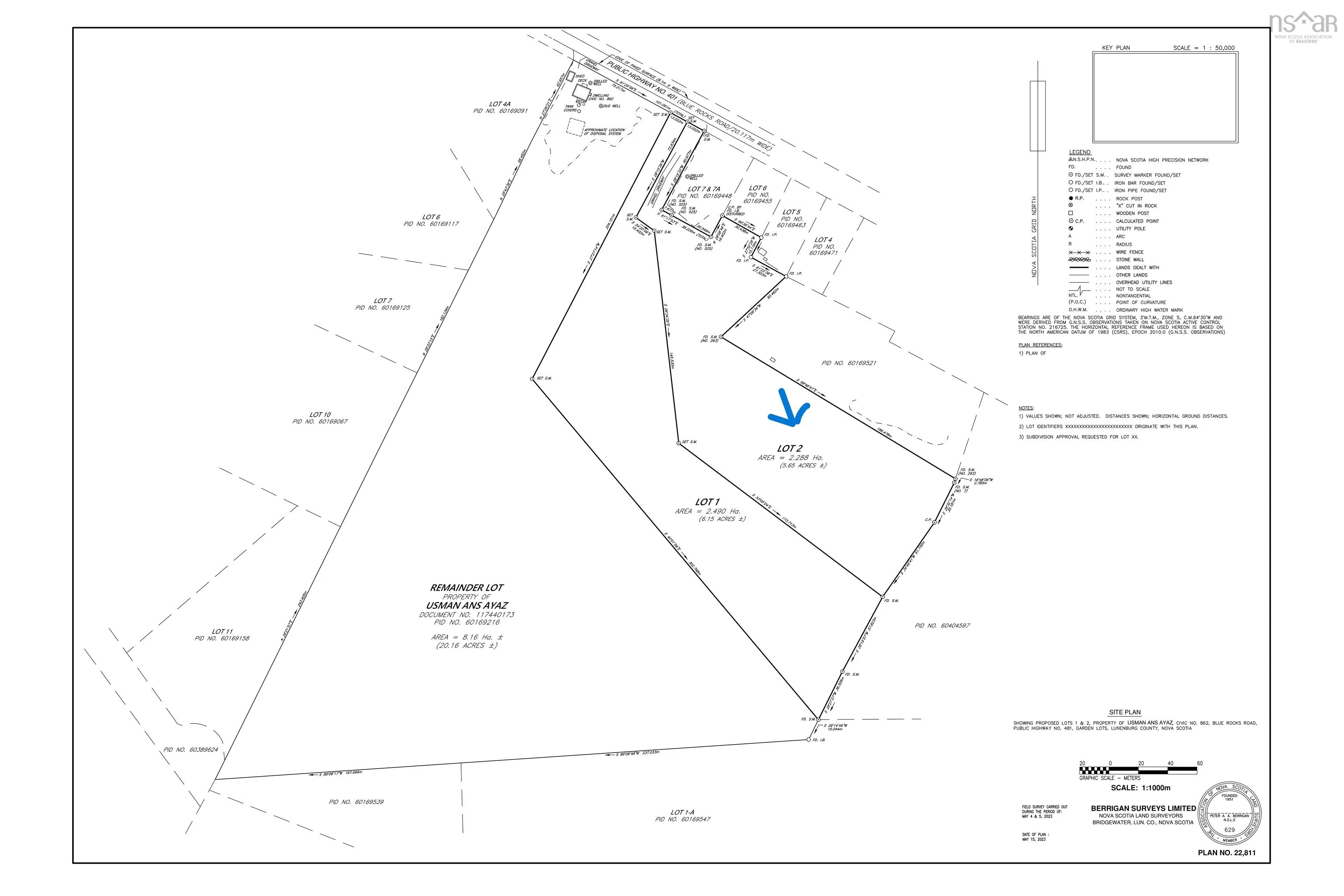 Portion Of 60169216 Blue Rocks Road, Garden Lots, NS B0J 2C0, ,Land,For Sale,Pid 60169216 Blue Rocks,202511266