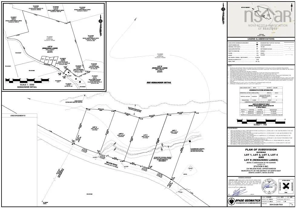 Wilson Drive Lot 3, Upper Rawdon, NS B0N 2N0, ,Land,For Sale,Wilson,202522566