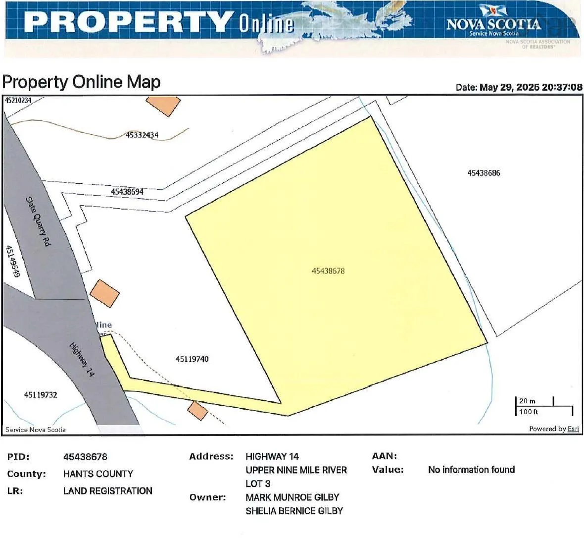 Highway 14 Lot 3, Upper Nine Mile River, NS B2S 2Z3, ,Land,For Sale,Highway 14,202513465