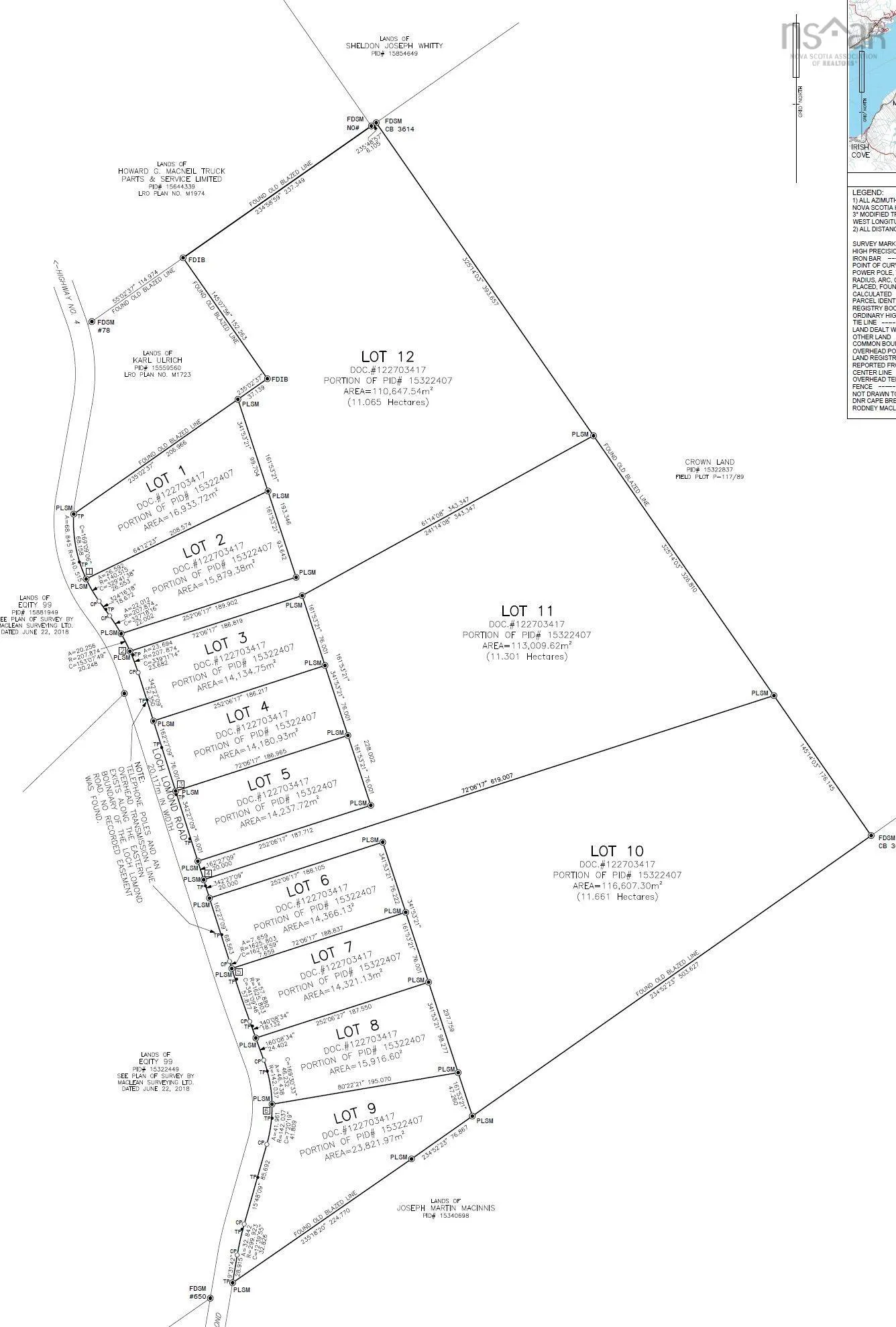 Lot 10 Loch Lomond Road, Big Pond Ns B1j 1r4, ,Land,For Sale,Loch Lomond,202411605