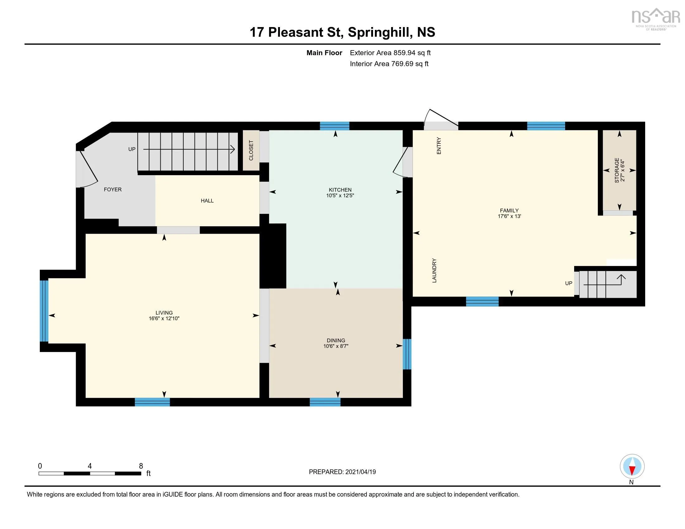 17 Pleasant Street, Springhill, NS B0M 1X0, 3 Bedrooms Bedrooms, ,1 BathroomBathrooms,Residential,For Sale,Pleasant,202521646